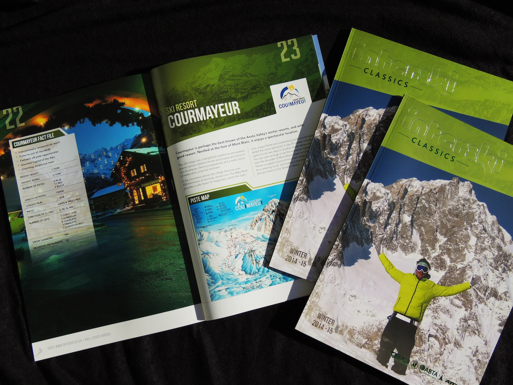 Interski A4 Printed Classics Brochure 2014-15