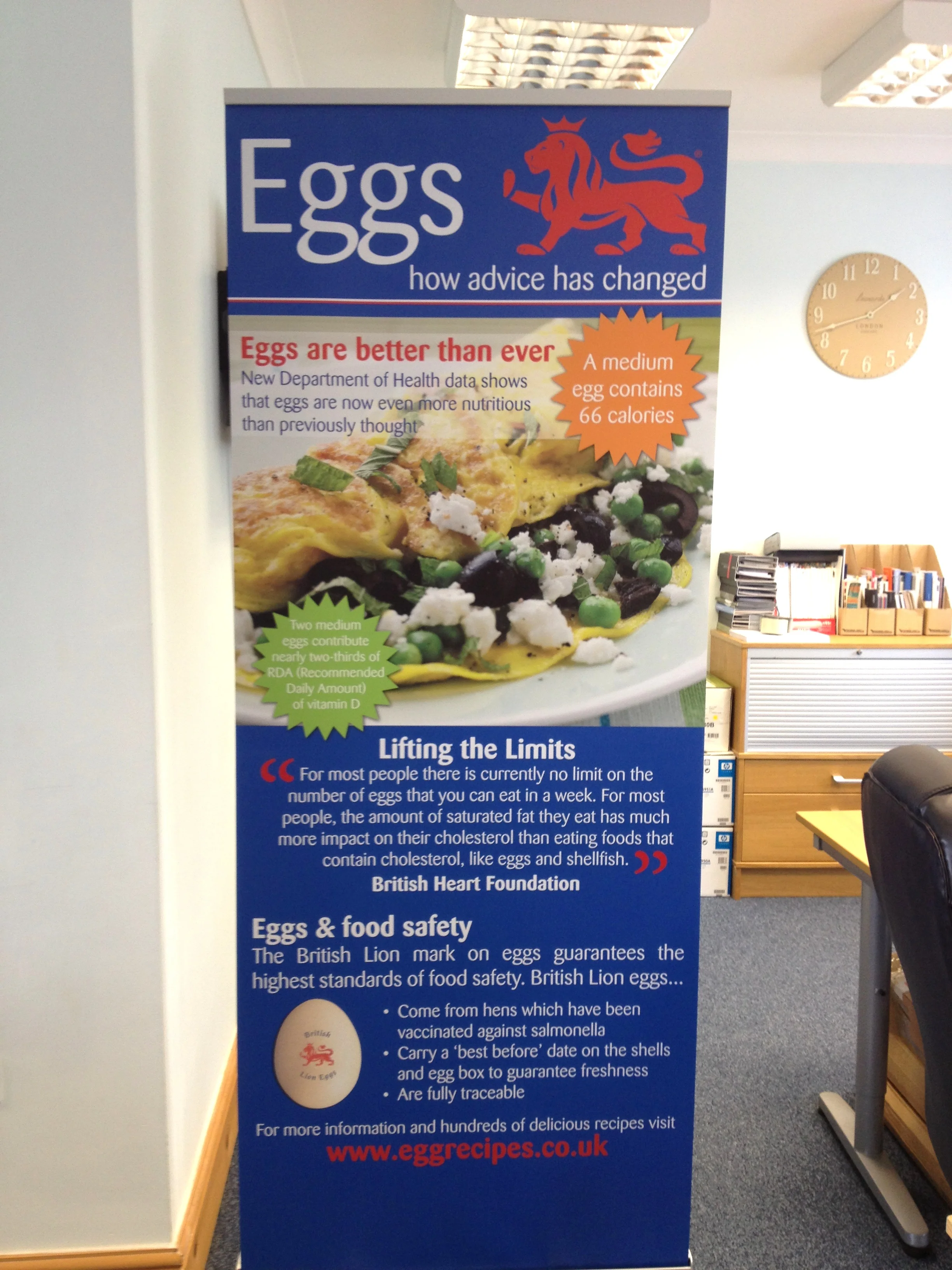 Egg Recipes Roller Banner