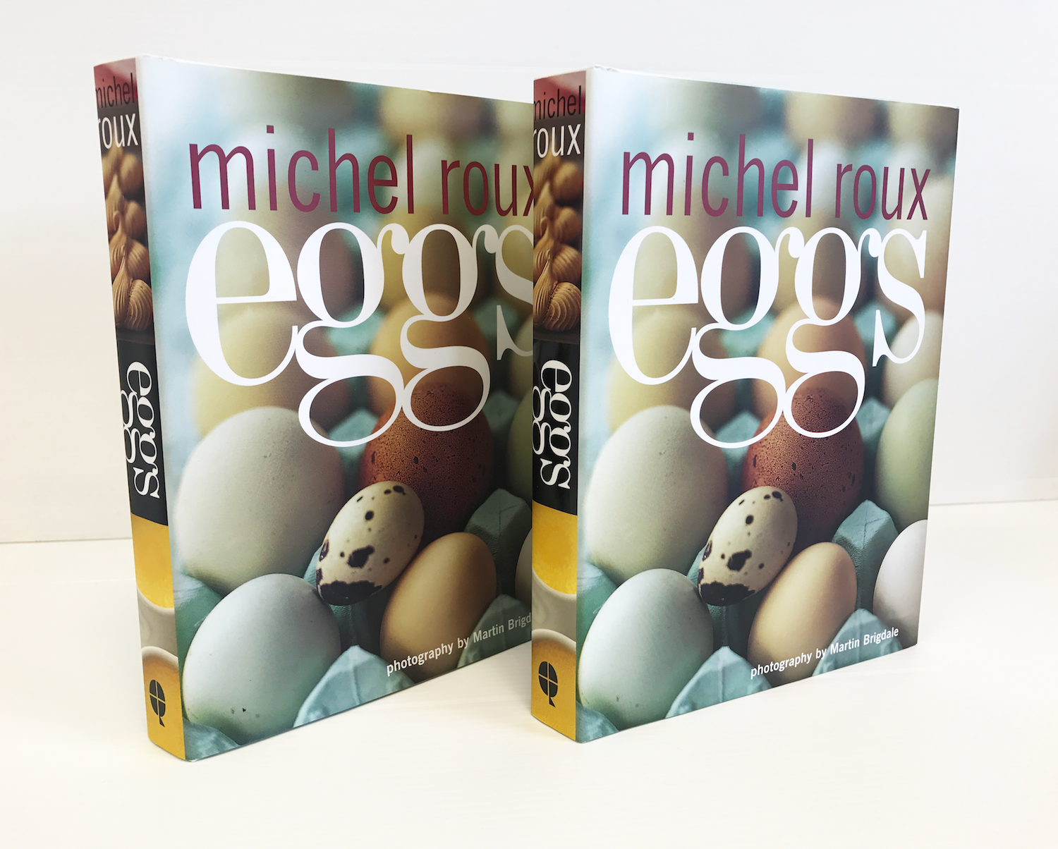 Michel Roux Printed Egg Books