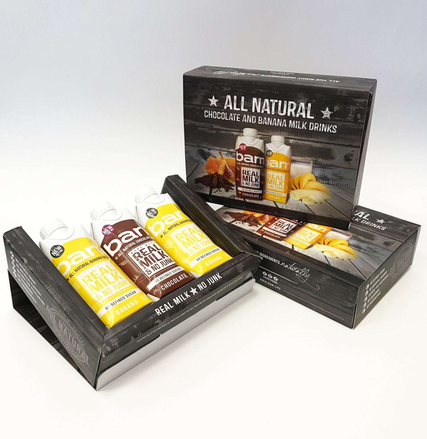 Printed Packaging for Bam Life