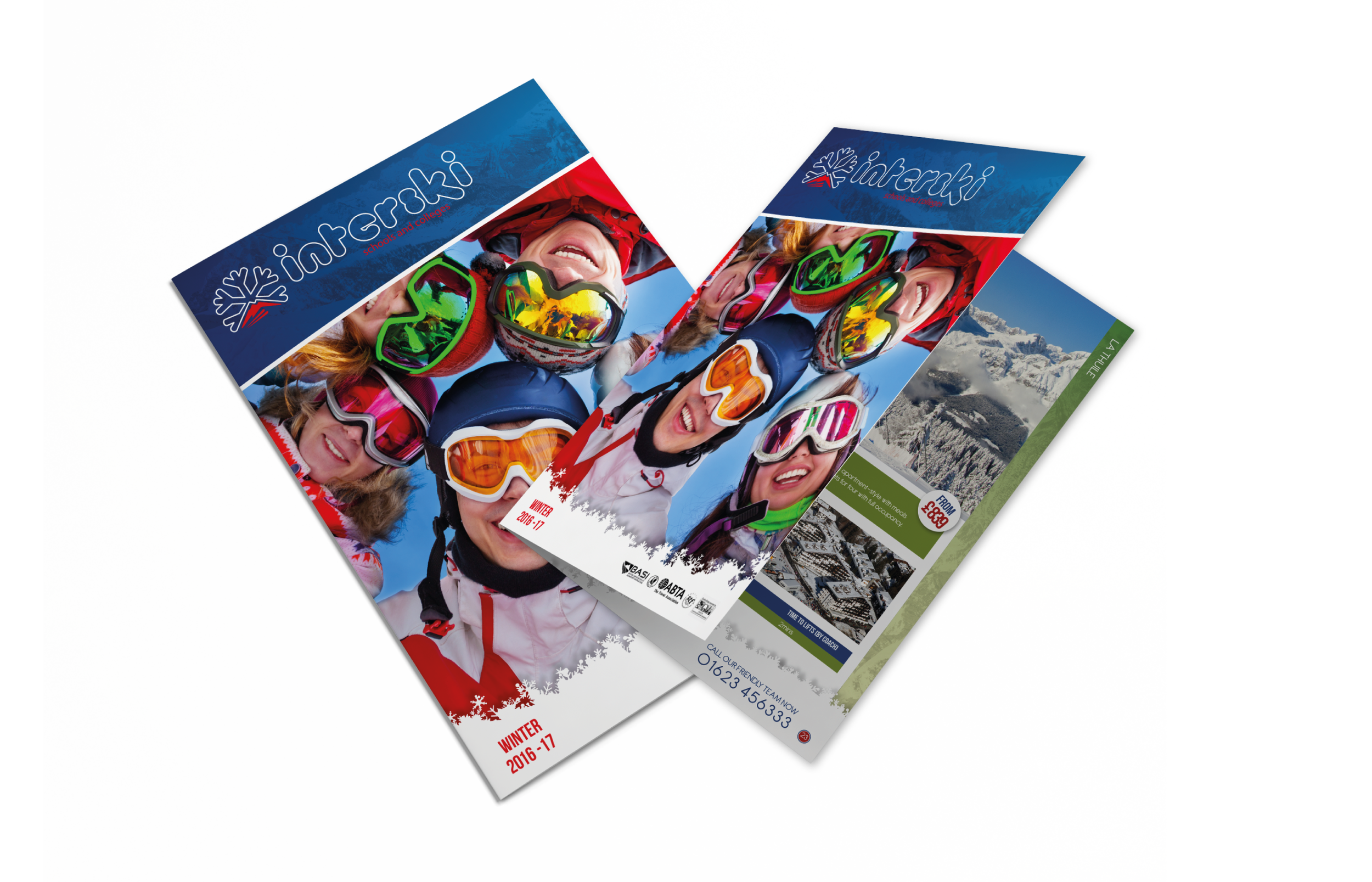 2016/17 Brochure Design for Interski, a Snowsports Holiday Company  (Copy)