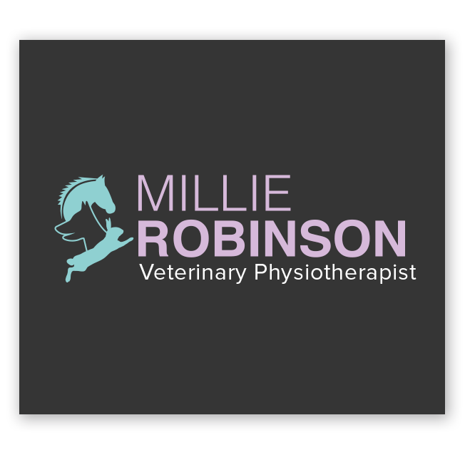 Millie Robinson Veterinary Physiotherapist Logo Design (Copy)