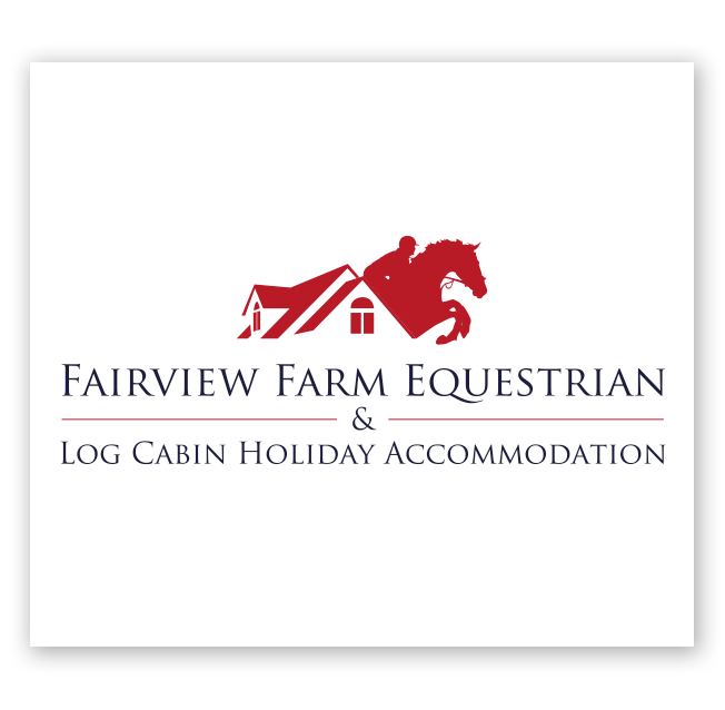 Fairview Farm Equestrian & Log Cabin Holiday Accommodation Logo Design (Copy)