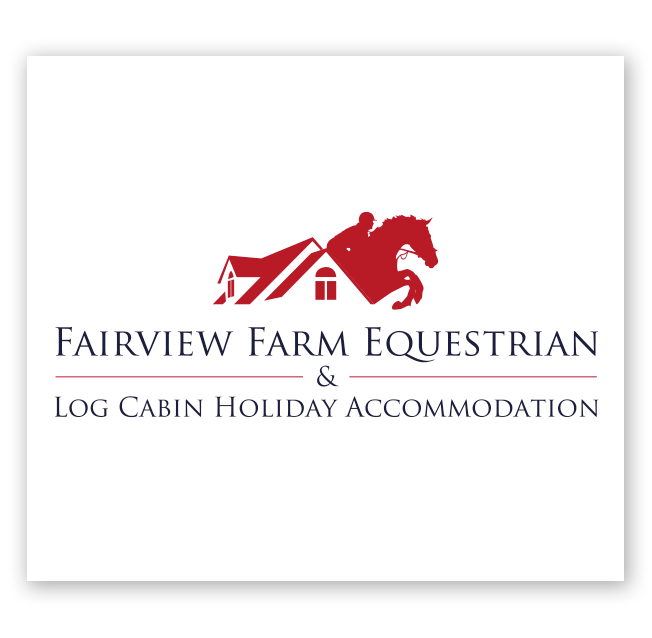 Fairview Farm Equestrian & Log Cabin Holiday Accommodation Logo Design