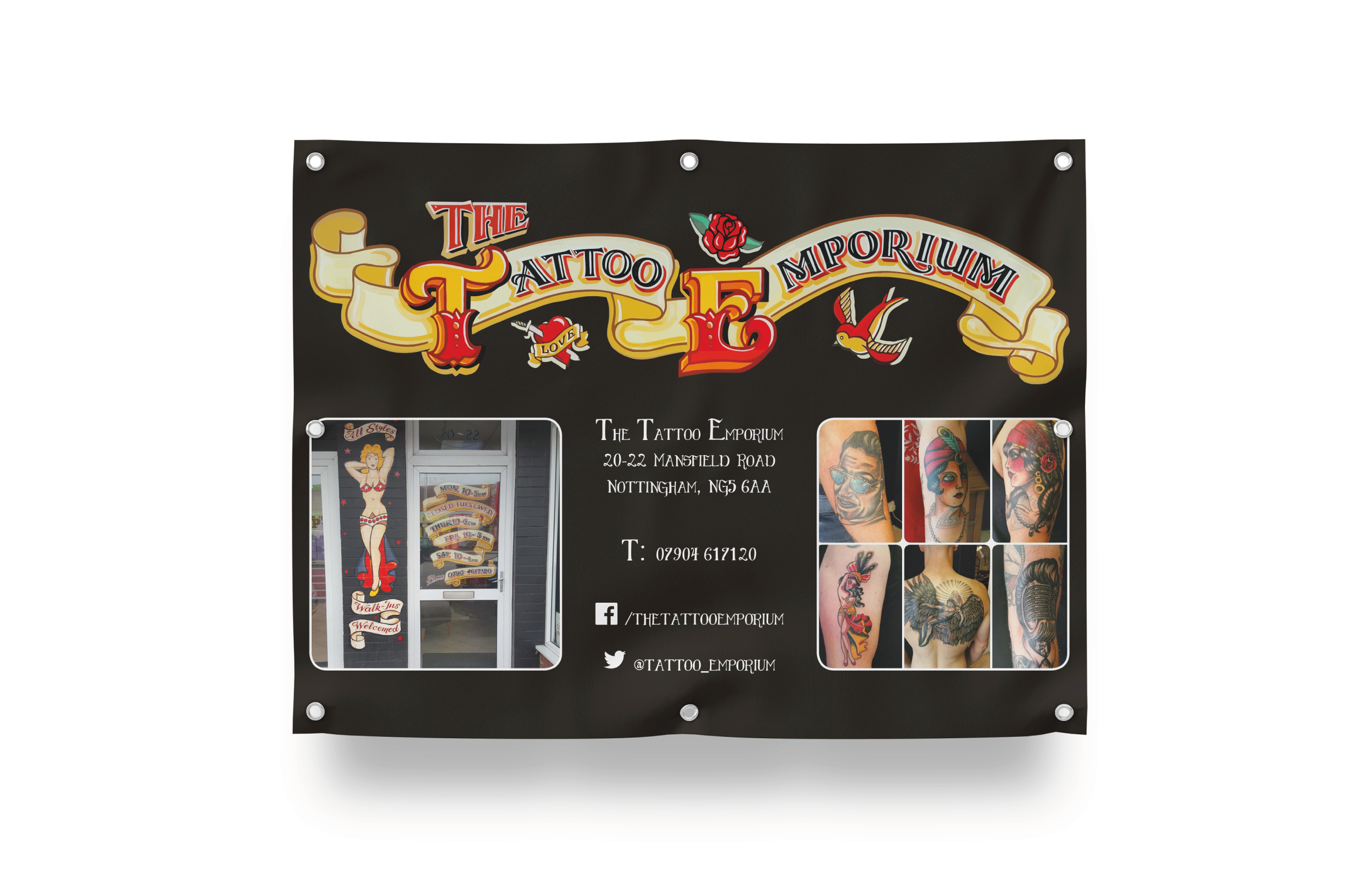 Tattoo Convention PVC Banner (Copy)