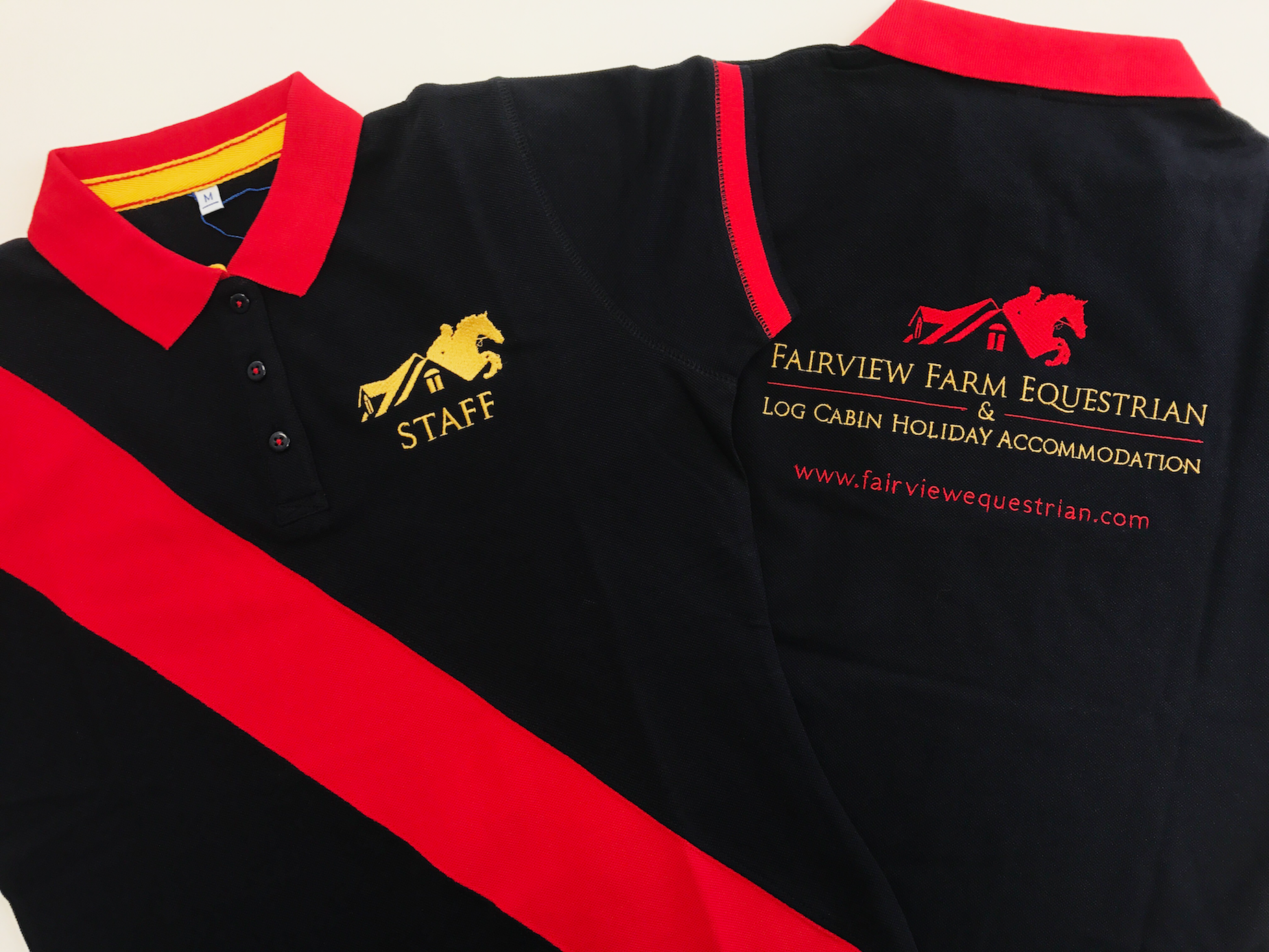 Embroidered Equestrian Riding School Polos