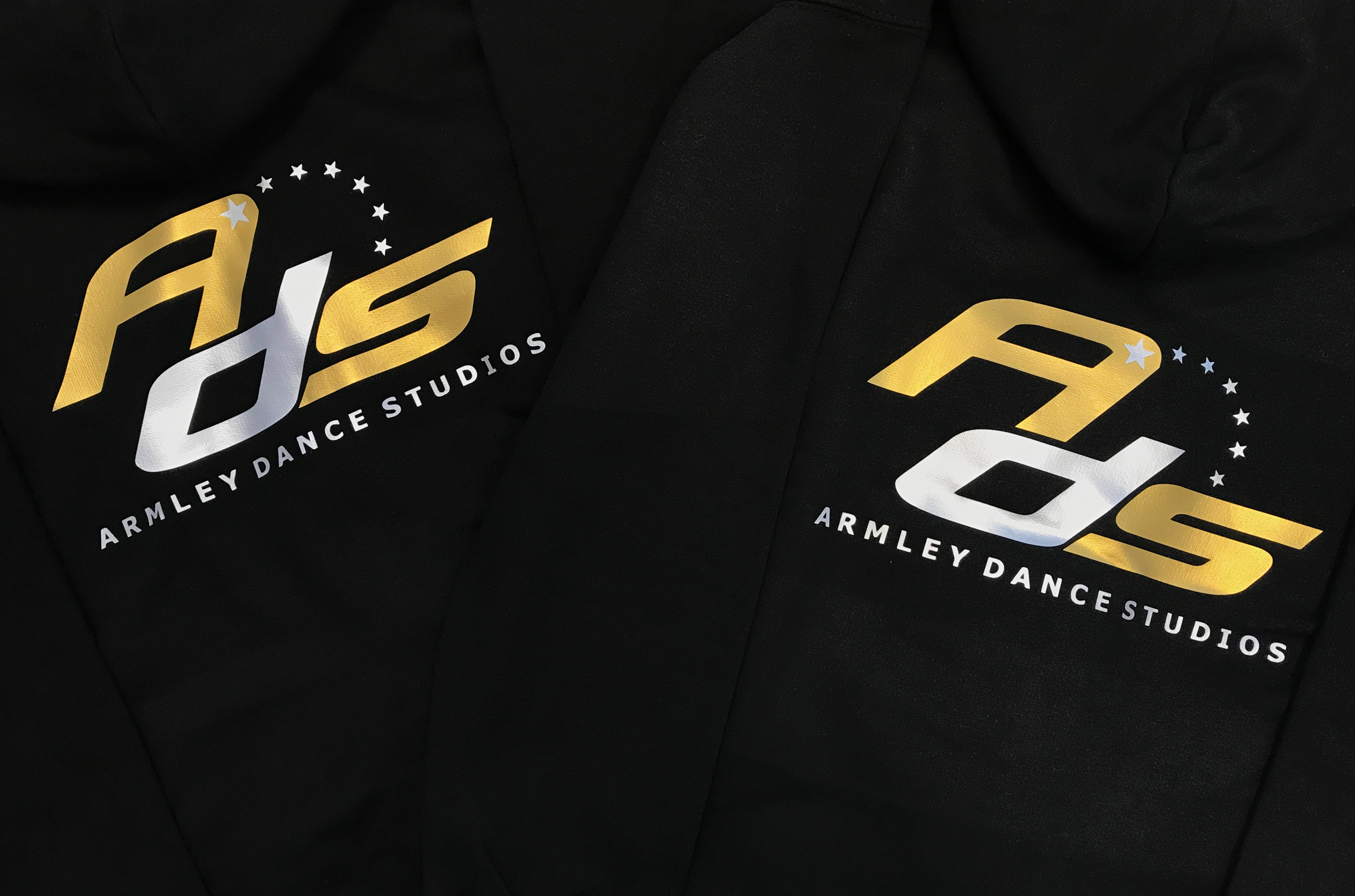 Printed Dance Uniform Hoodies for Armley Dance Studios