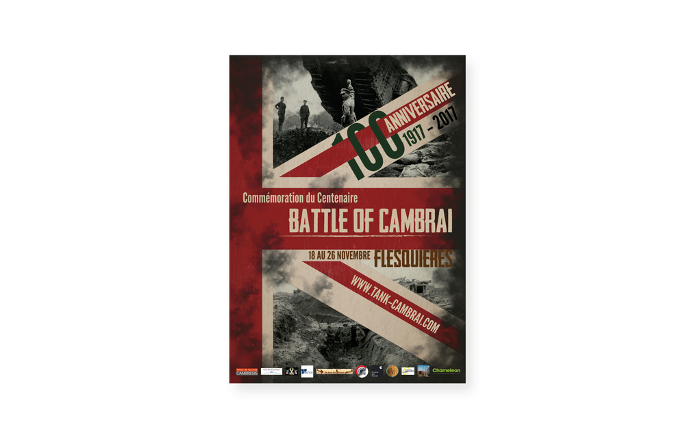 Battle of Cambrai - Centenary Poster Design 