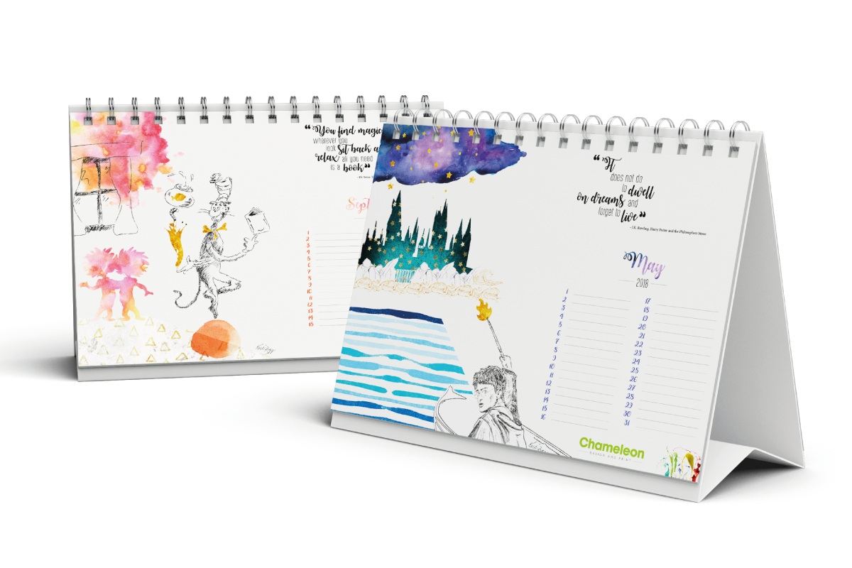 Personalised Calendars are a great giveaway or promotional gift to give to your Customers or to help boost your brand. We offer short and long runs for Calendars and they can be created at any size and as Desktop Calendars or Wall Hanging Calendars. You never know who might see your calendar with your brand on ...