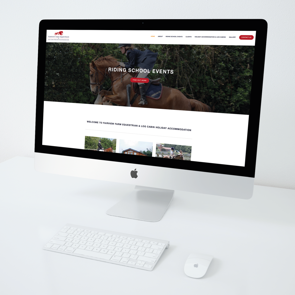 Fairview Farm Equestrian Website Design (Copy)