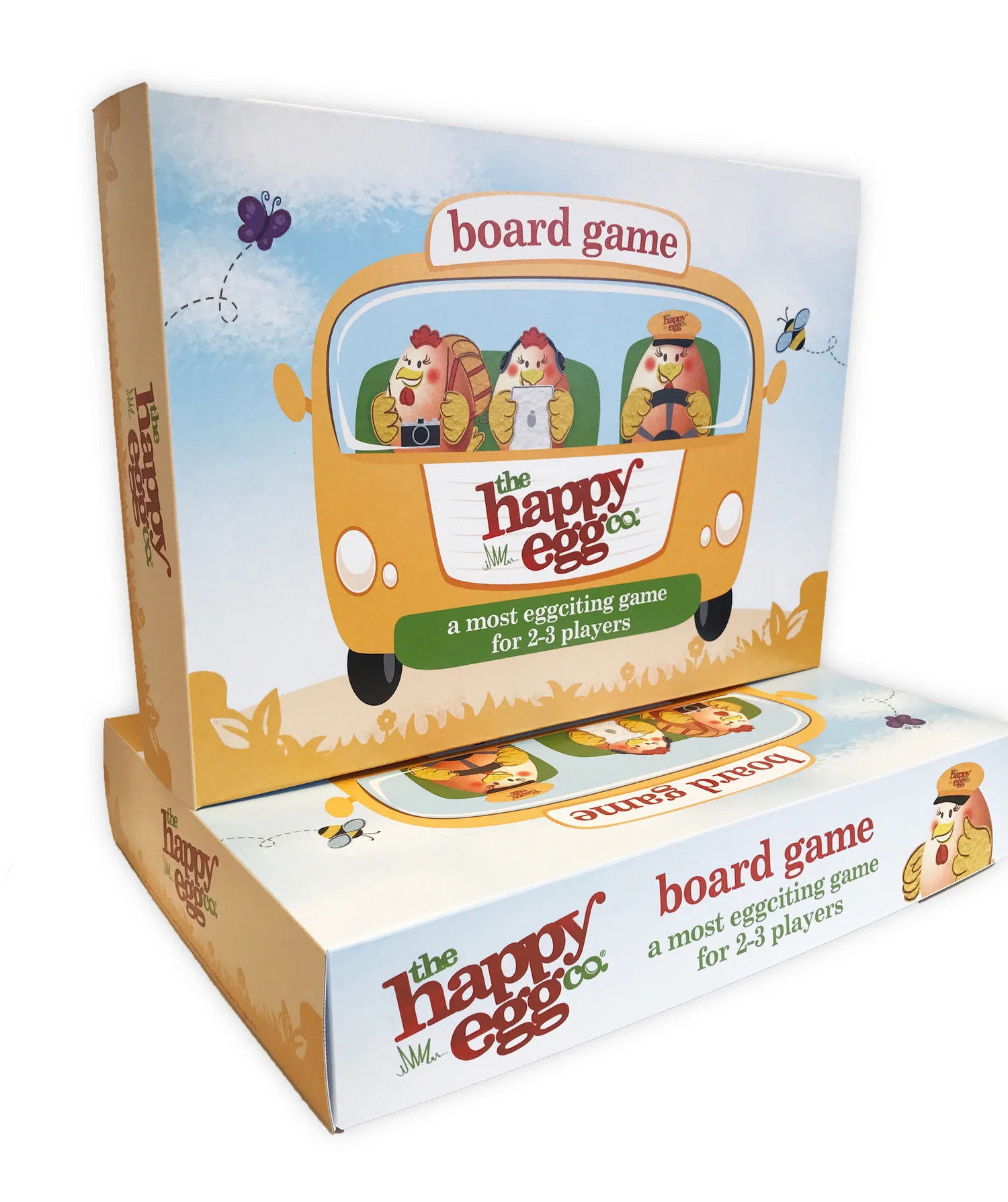 The Happy Egg Co A most 'eggciting' board Game — Chameleon Design and