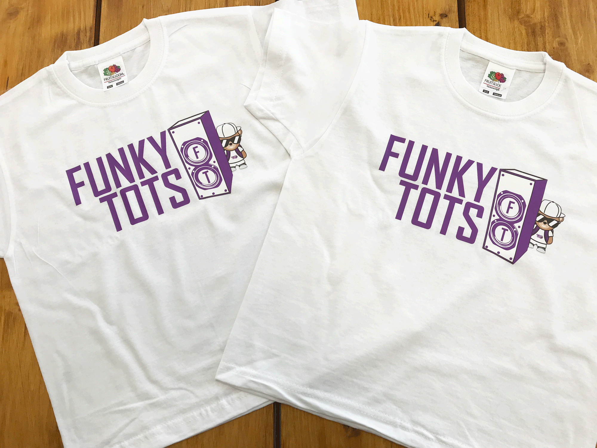 Funky Tots Printed T-shirts