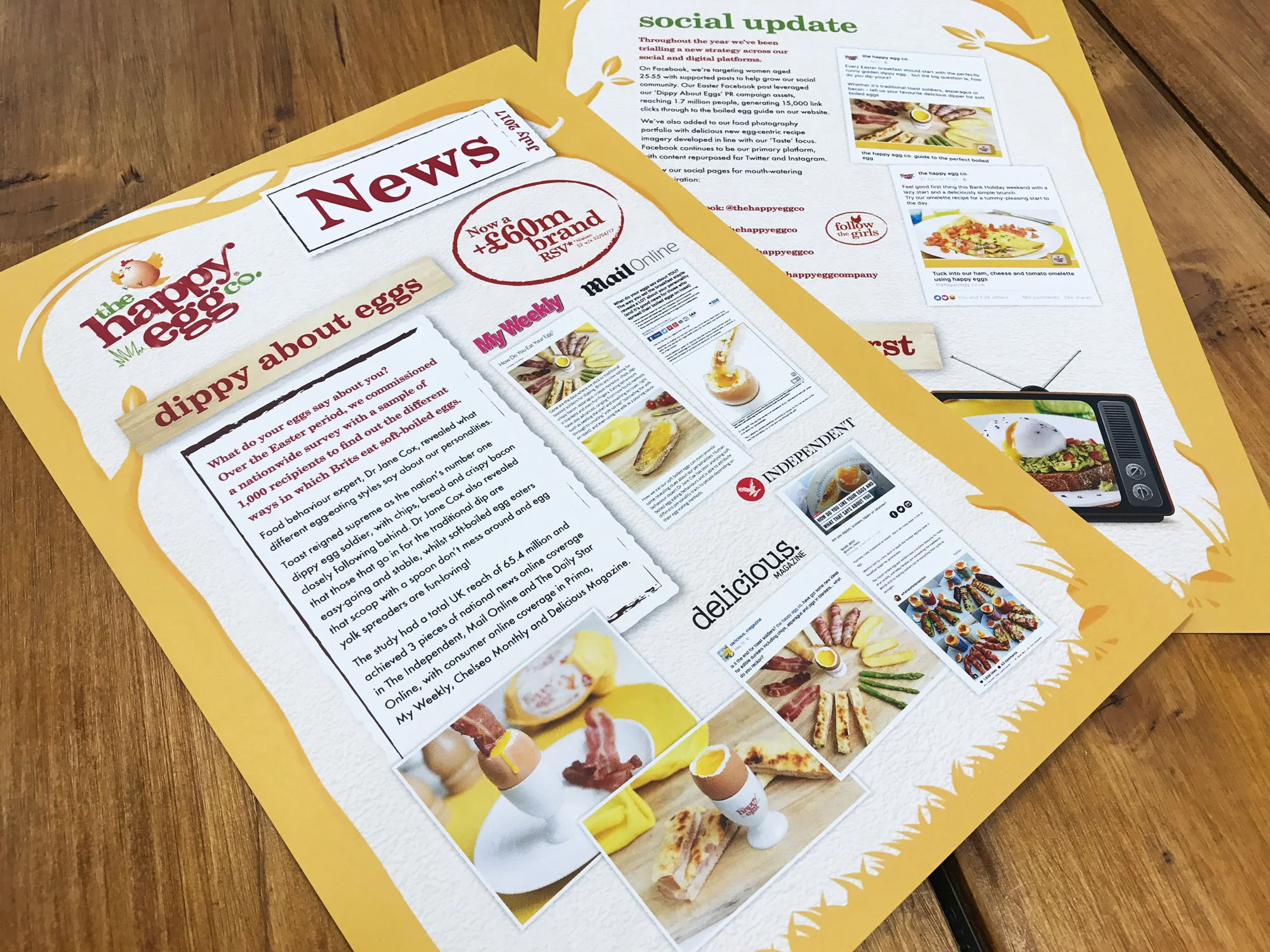 Printed A5 flyers