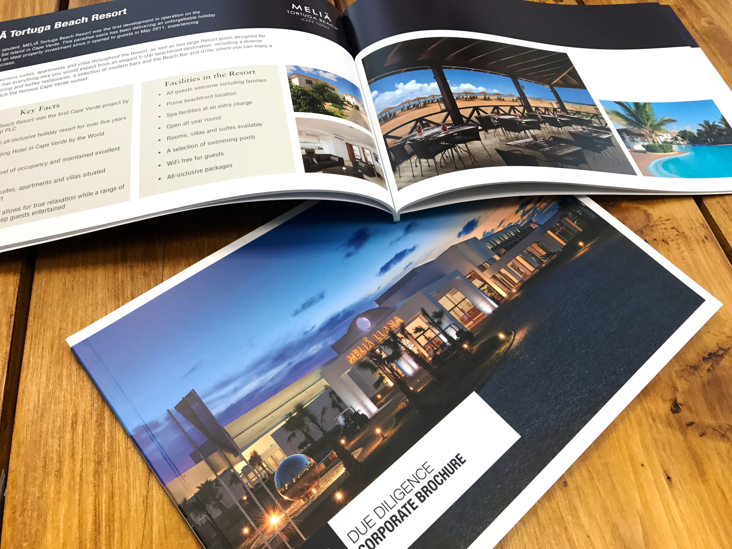 Printed A4 Landscape Brochures for Investments and Properties