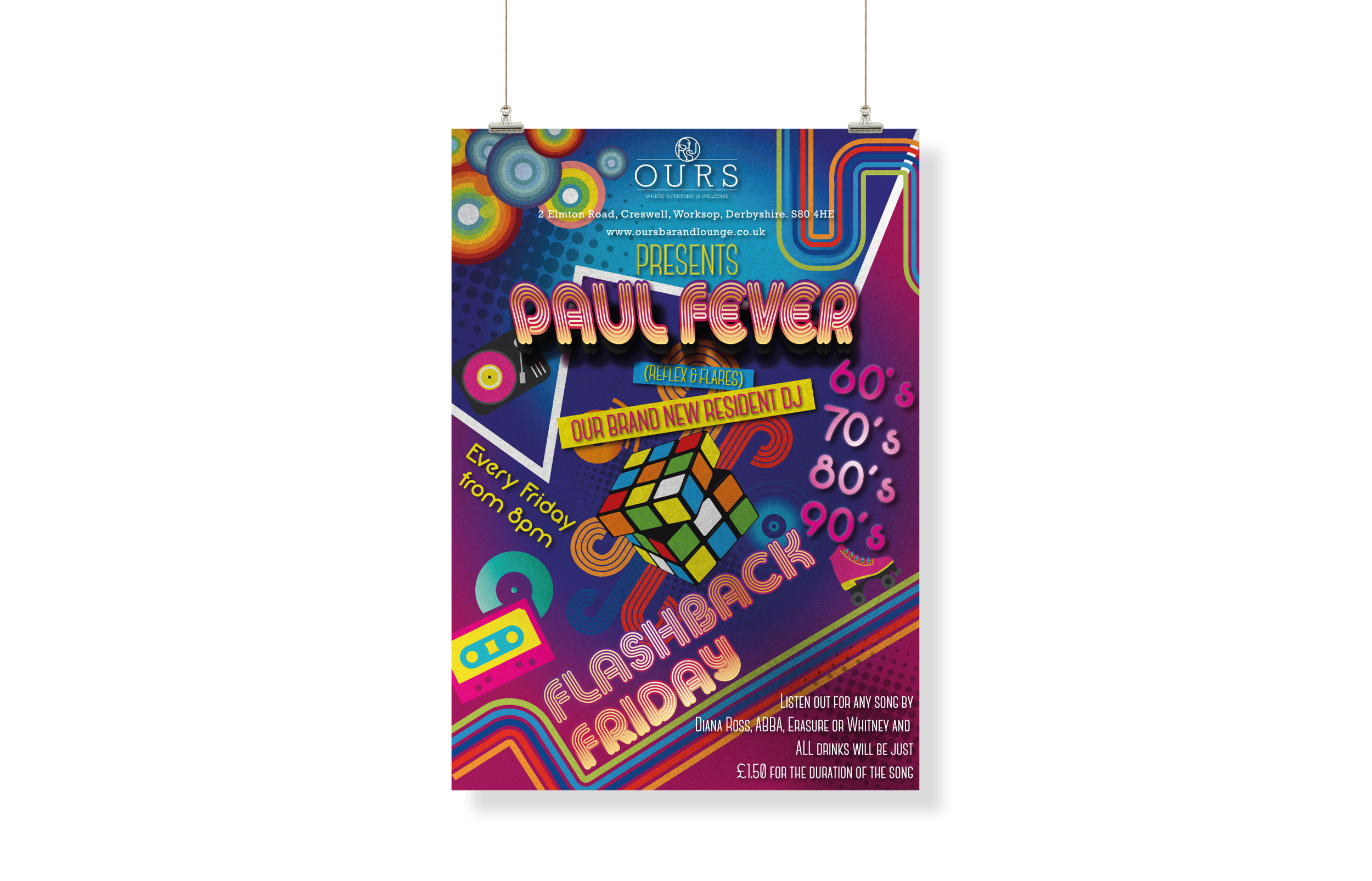 OURS Bar & Lounge - New Flashback Friday Poster Design (Copy)