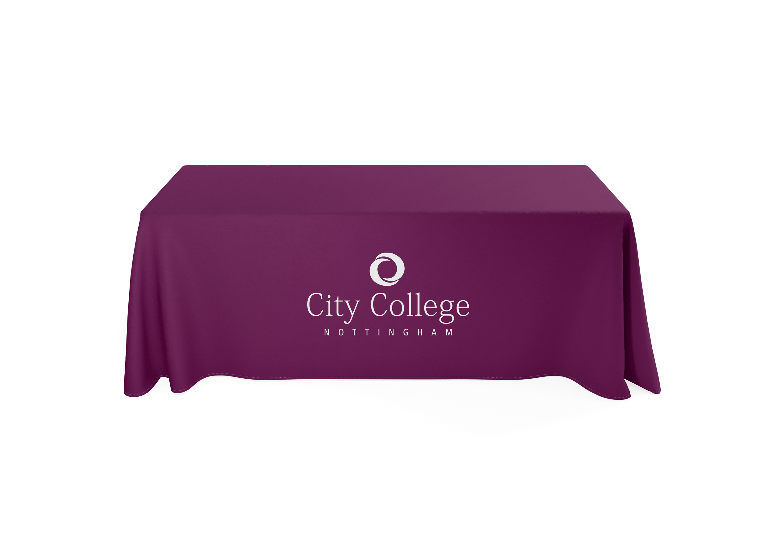 Printed 6ft Tablecloth for City College Nottingham