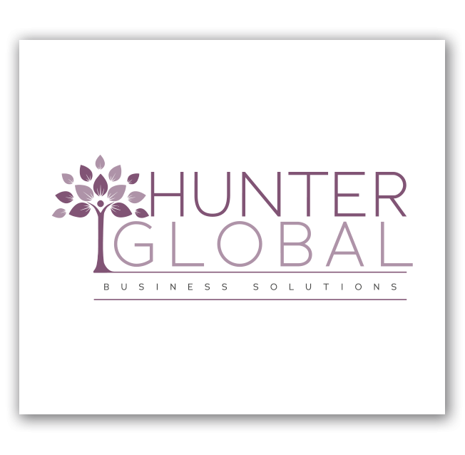 Hunter Global Business Solutions Logo Design (Copy)