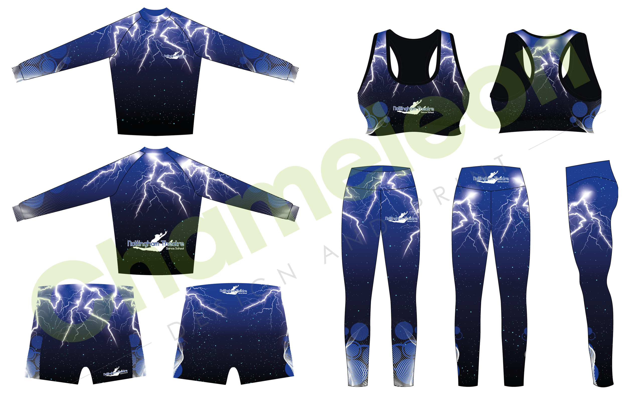 Nottingham Theatre Dance School Elite Dance Uniform Design