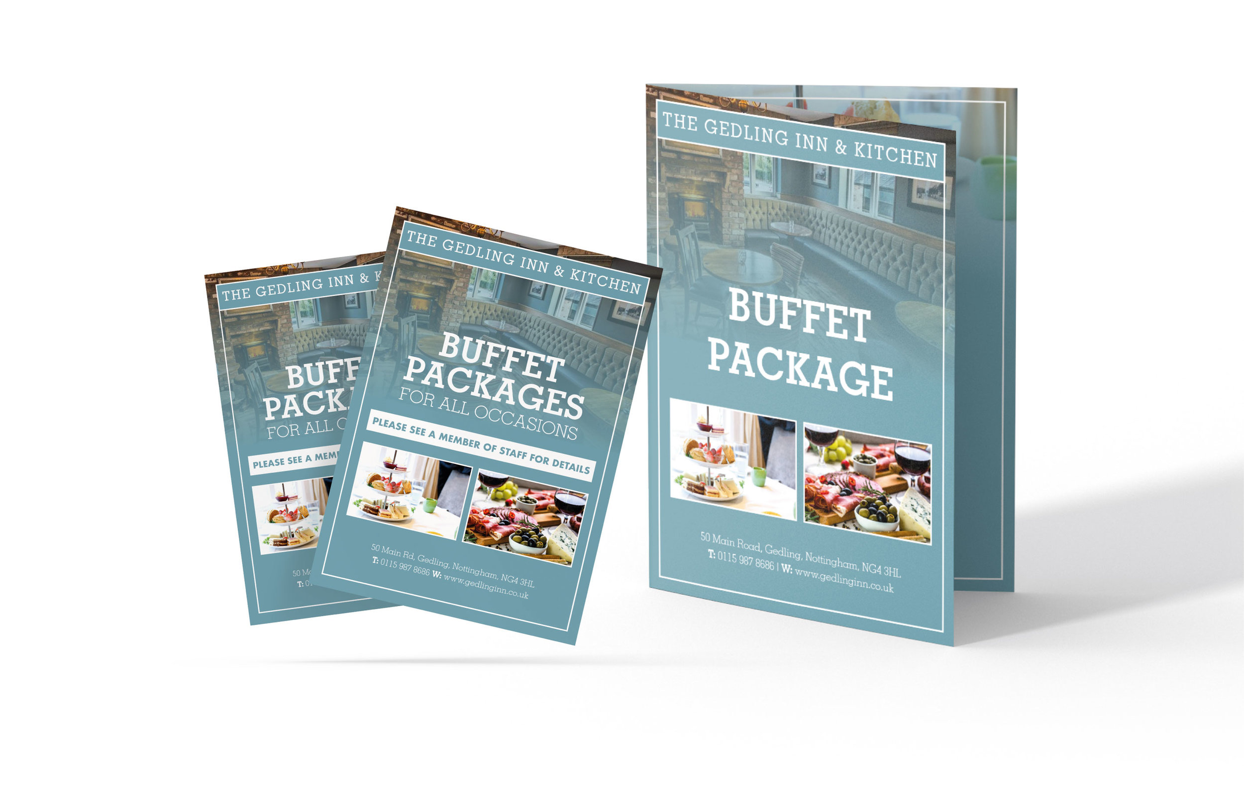 The Gedling Inn Buffet Package - Design and Print (Copy)