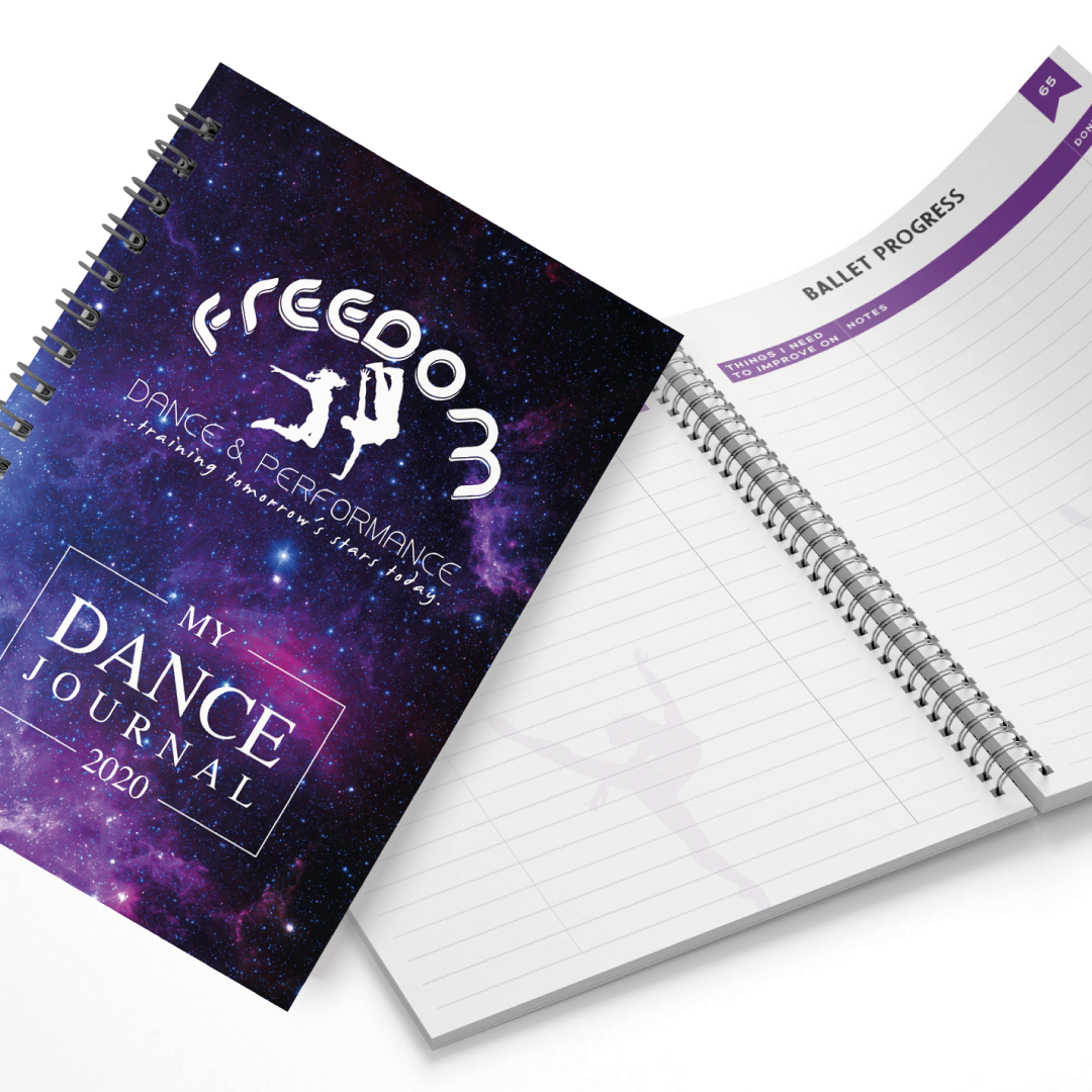 Freedom Dance &amp; Performance Purple Dance Journal
