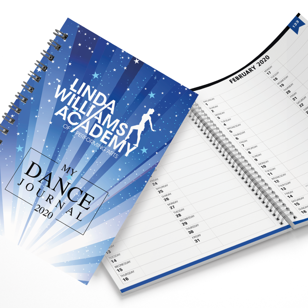 Bespoke Dance Journal for Linda Williams Academy of Performing Arts