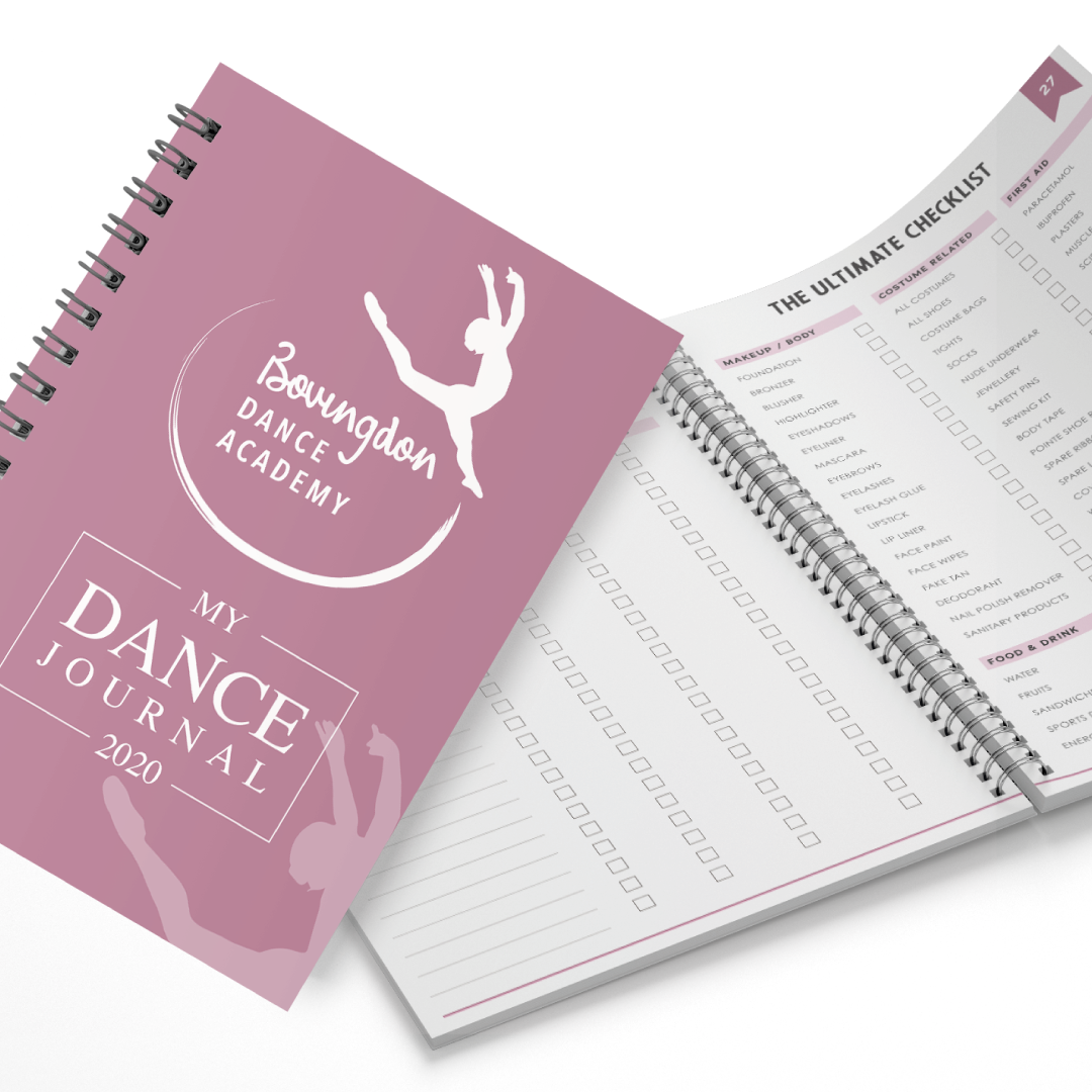 Bespoke Journal for Bovingdon Dance Academy 