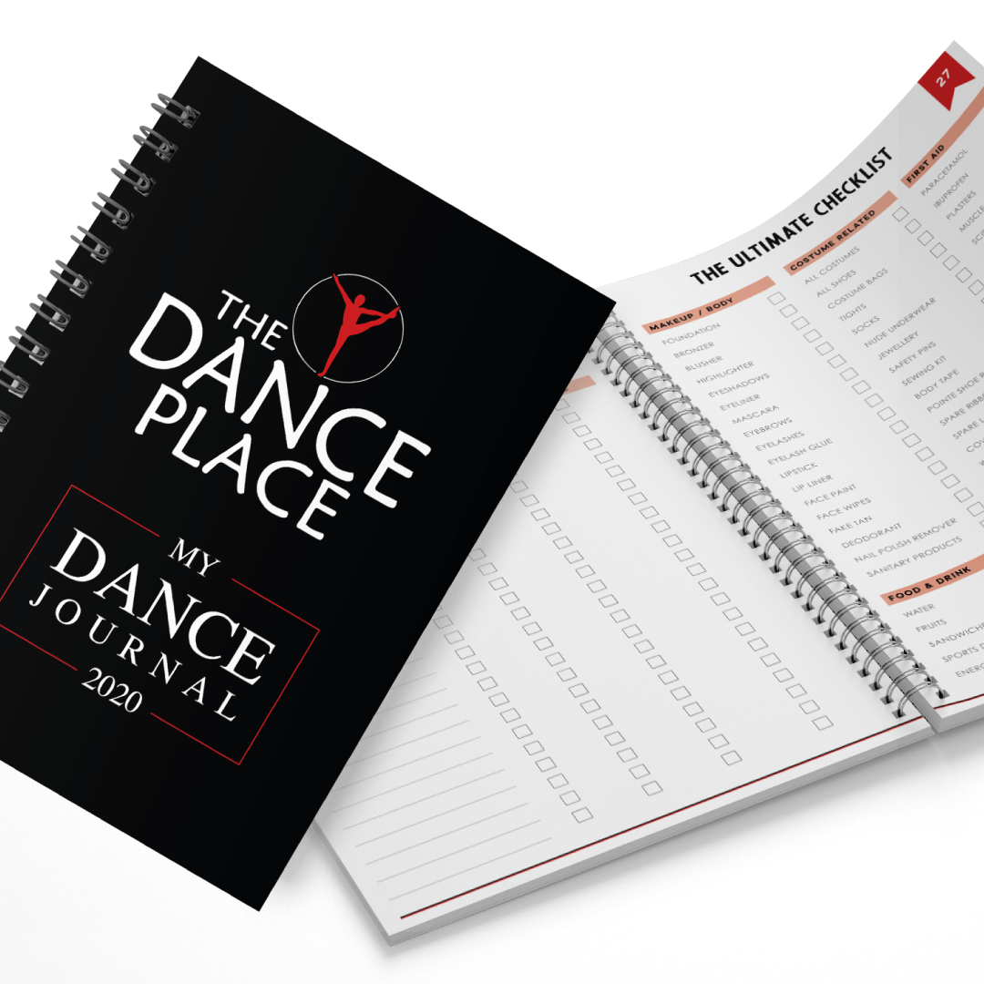 The Dance Place Blackpool - Bespoke 2020 Dance Journal
