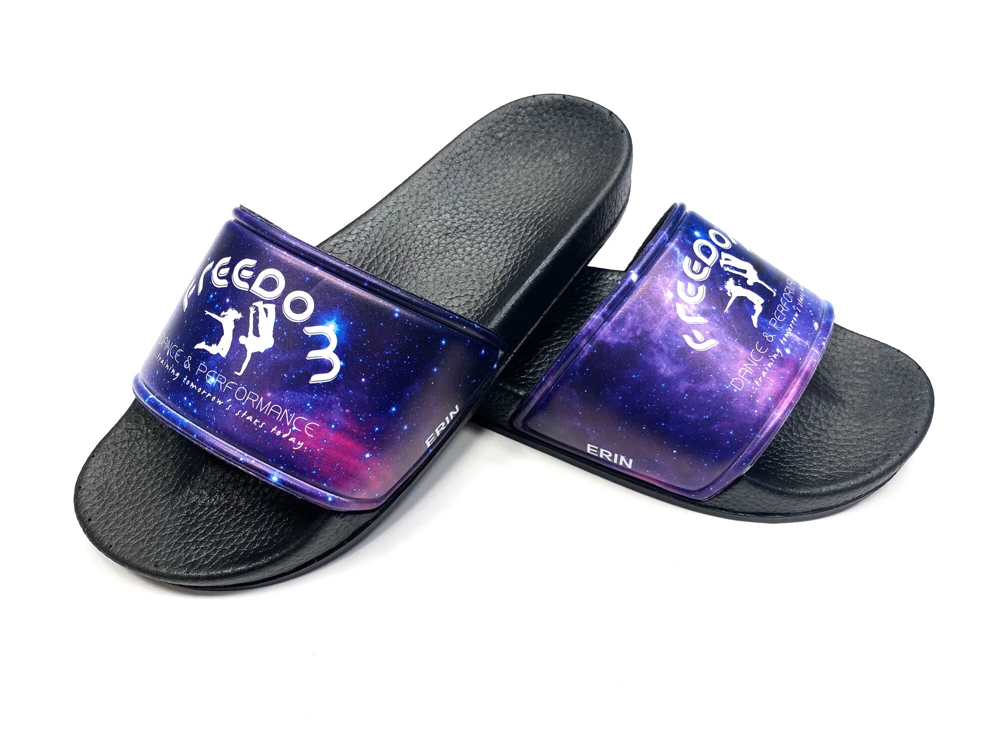 personalised sliders shoes