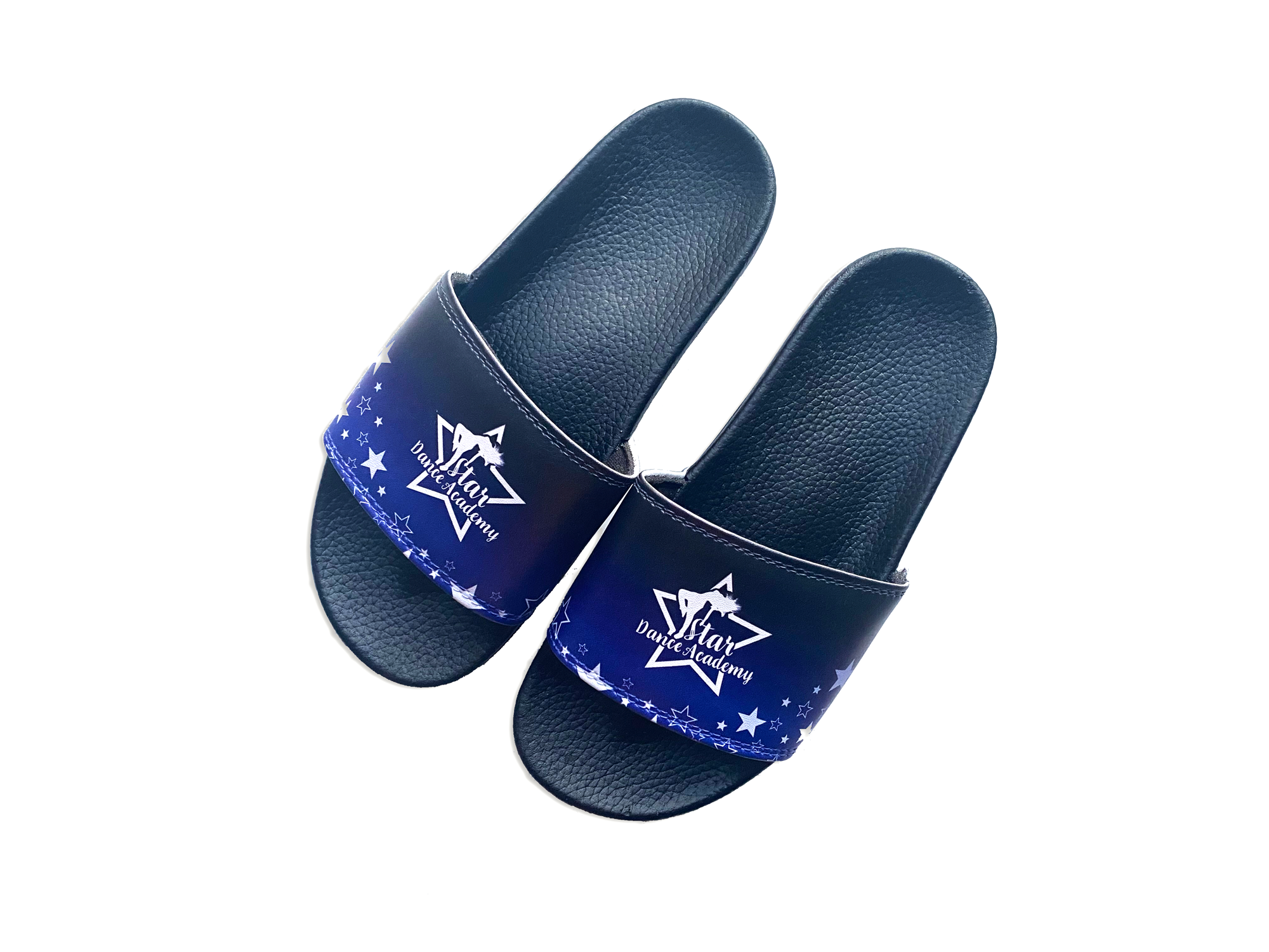 Black and Blue Ombre Dance School Bespoke Custom Sliders