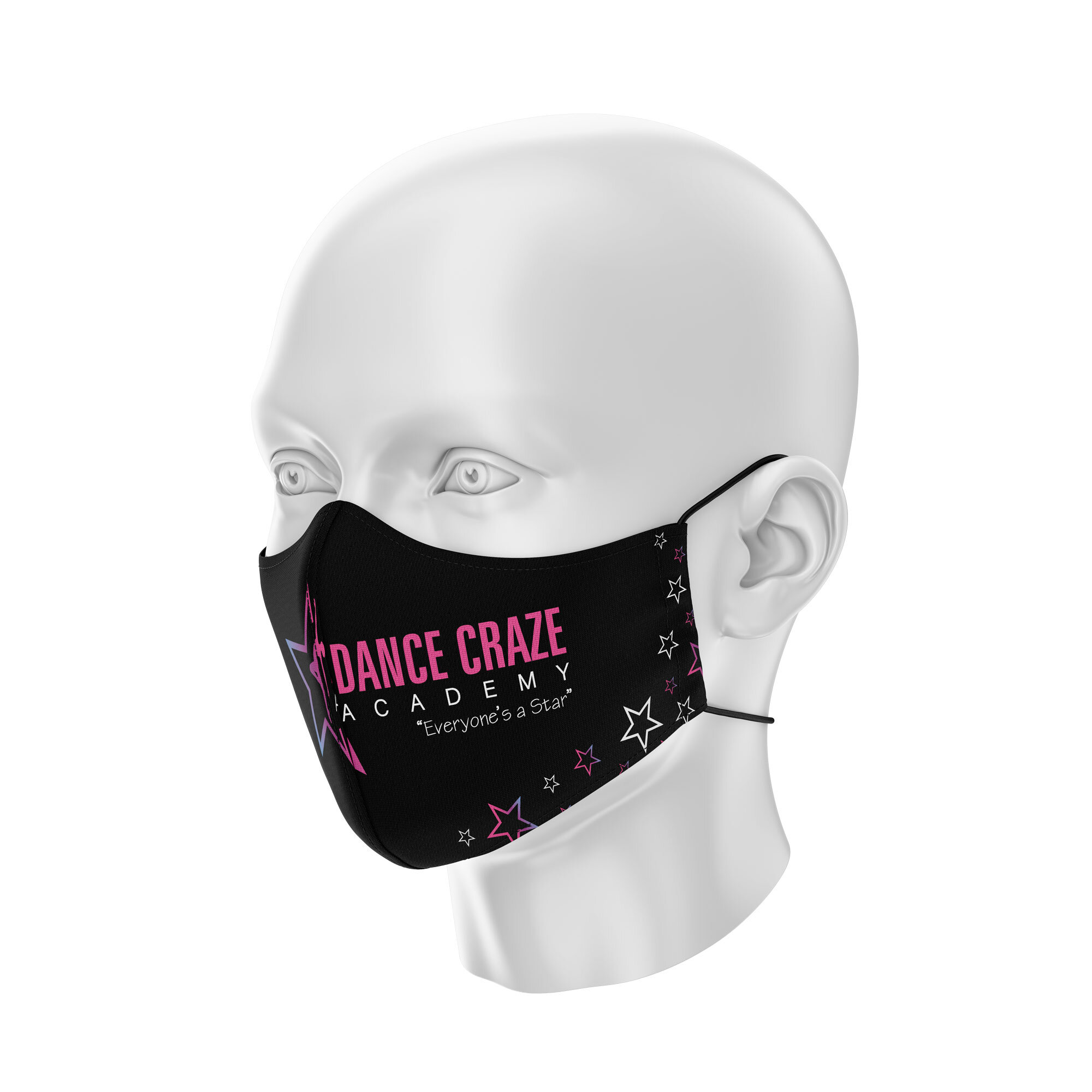 Dance Craze Academy Branded Face Mask
