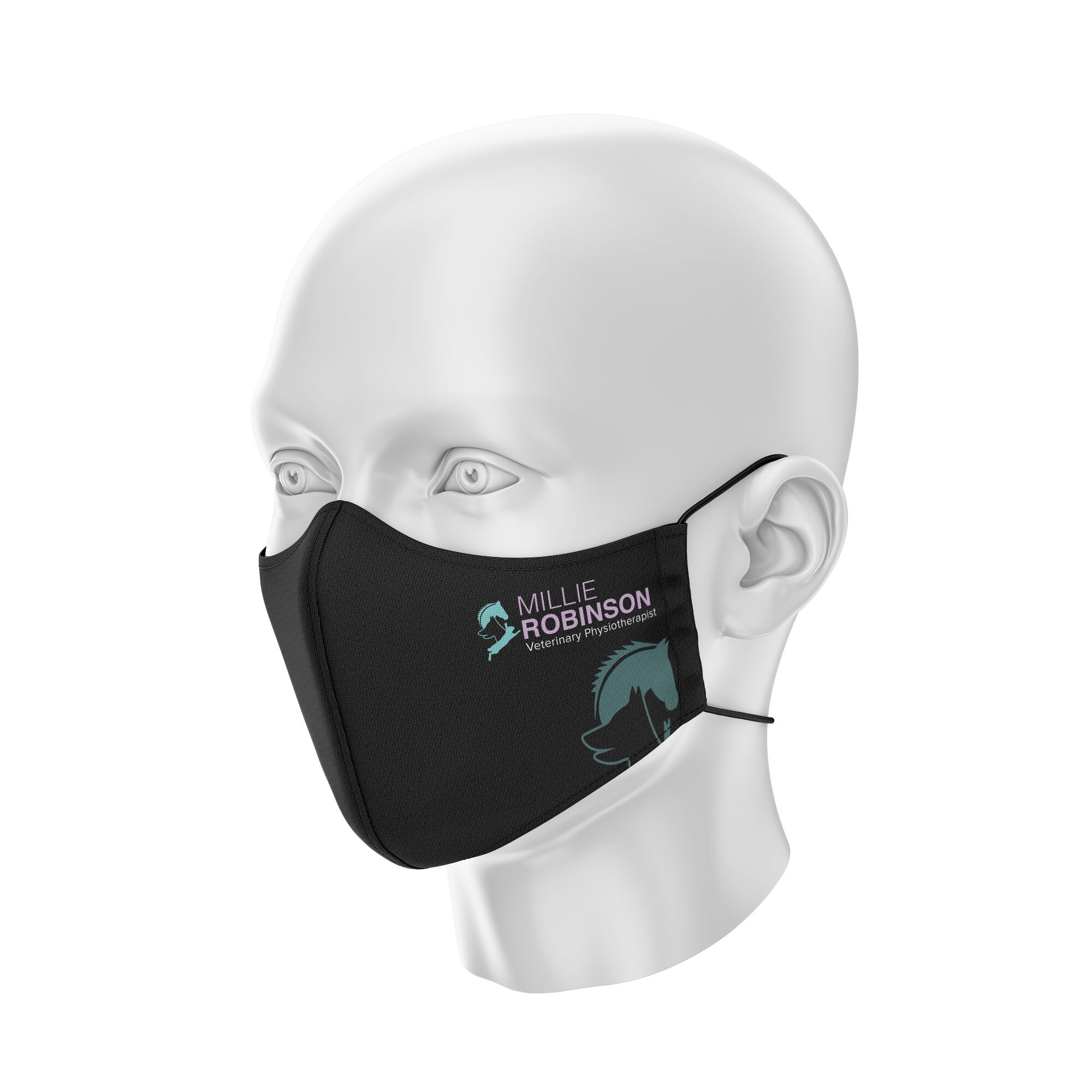 Millie Robinson Vet Physio Printed Face Masks