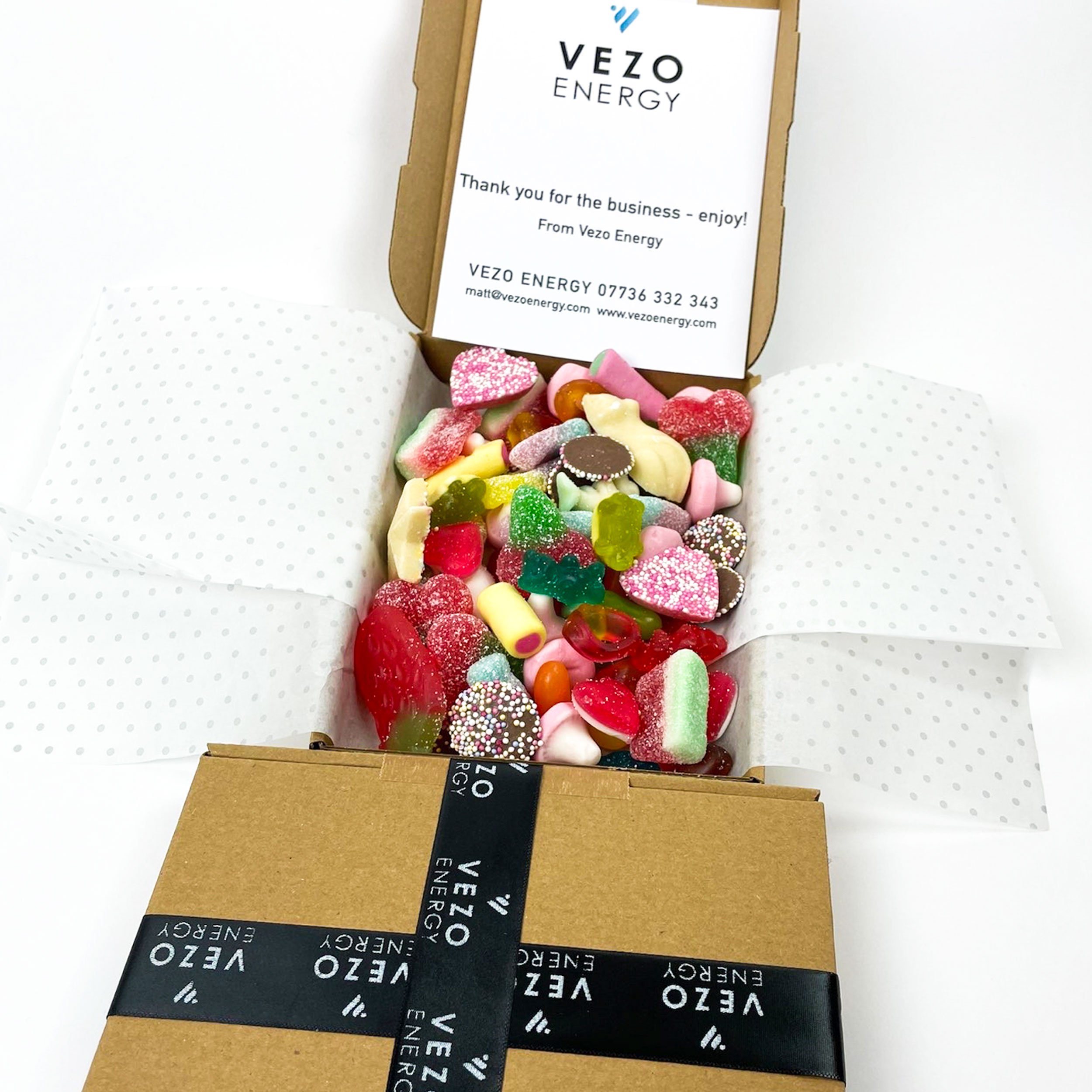 Vezo Energy Corporate Sweet Boxes