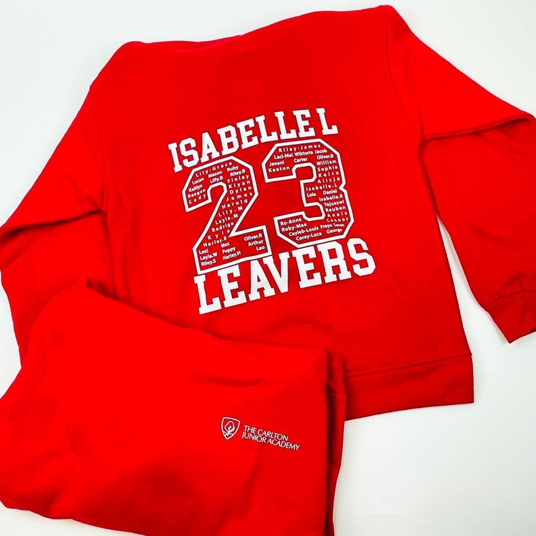 It&rsquo;s not too late to produce your leavers hoodies with us! Affordable &amp; personalised Leavers Hoodies to help your leavers make lifelong memories ❤️ 

Contact us for a quote and to talk through your hoodie needs with our Chameleon team: http