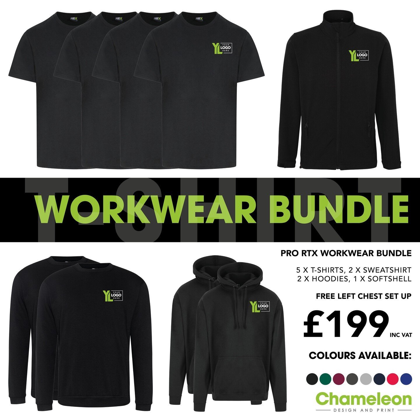 ⭐️ SPECIAL OFFER ⭐️ Grab this incredible branded Summer Pro RTX Workwear Bundle for just &pound;199 incl. VAT! Look smart &amp; professional this Summer with this amazing deal, customised to suit your brand! 

Available in a number of colour options.