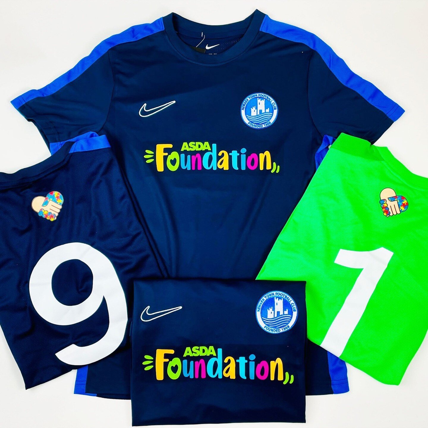 Ready to kit your team out for the next big match? We've been working on these Printed Football Kits for the Newark Football Club, with their ASDA sponsorship logo in prime position! 

We know how important it is for your squad to look the part on th