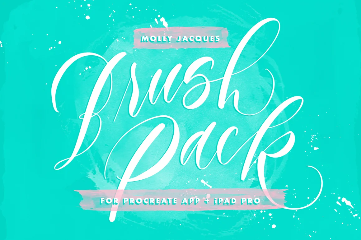 Procreate Lettering Brush Pack