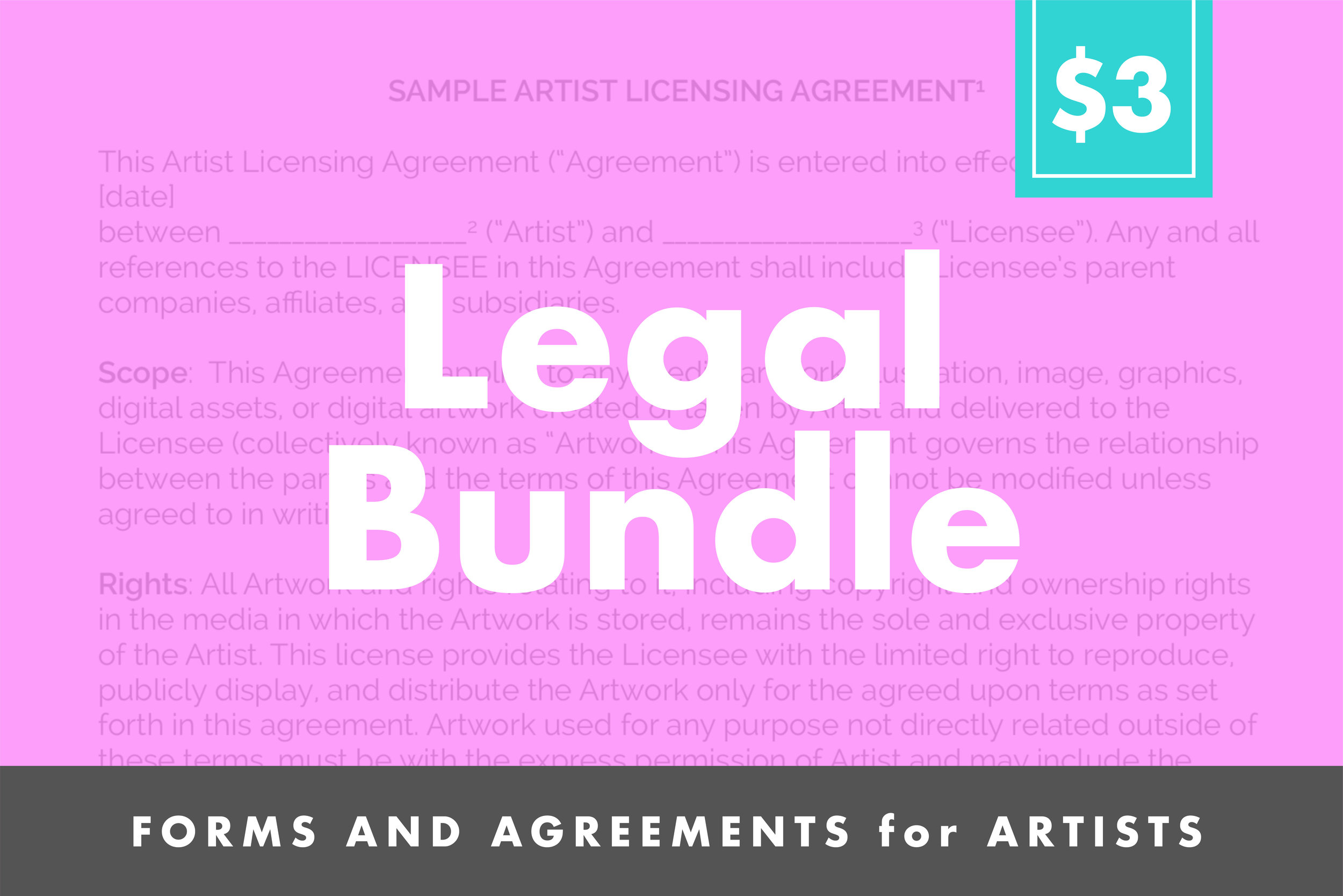 Legal Bundle: Forms and Agreements for Artists
