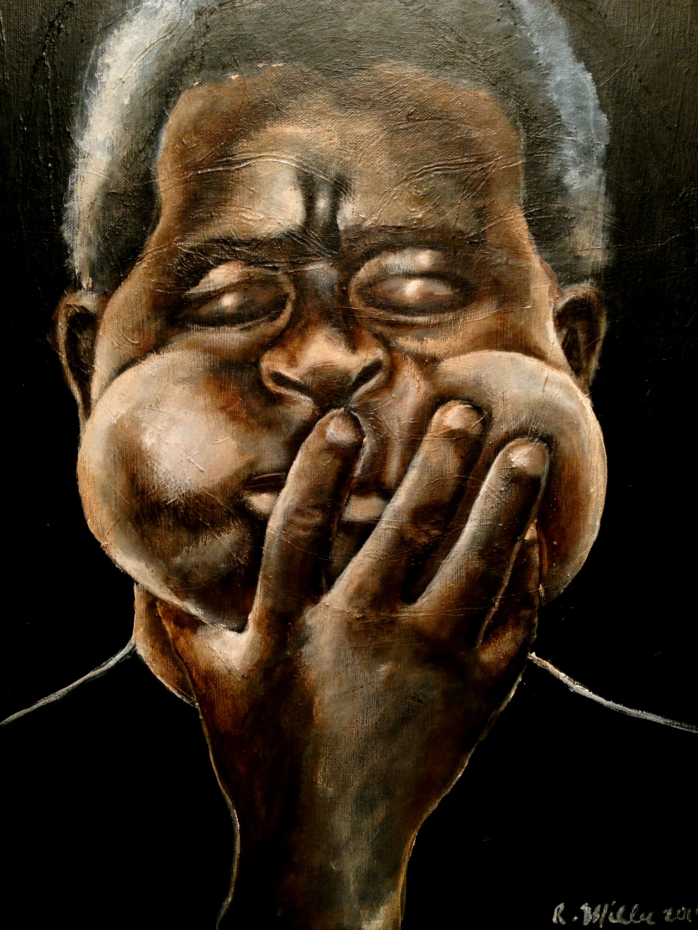 Dizzy Gillespie, 2014 Acrylic on canvas