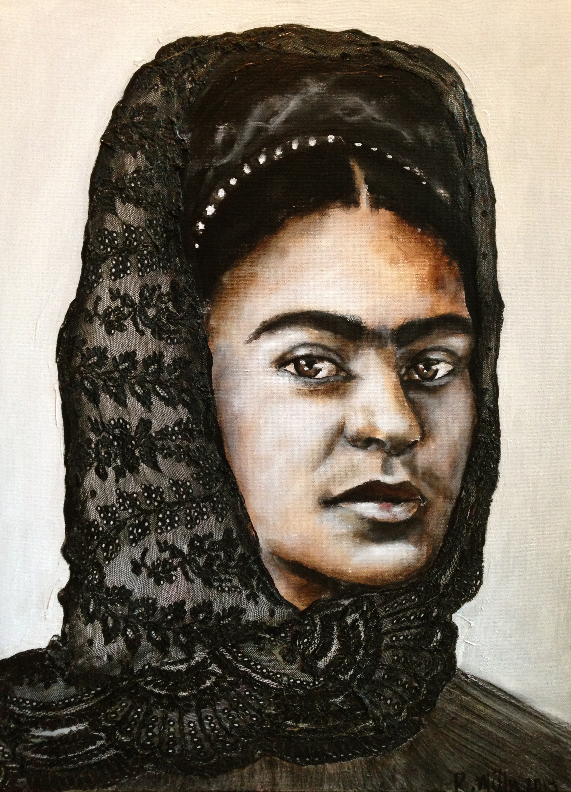 Frida Kahlo, 2014 Mixed Media on canvas