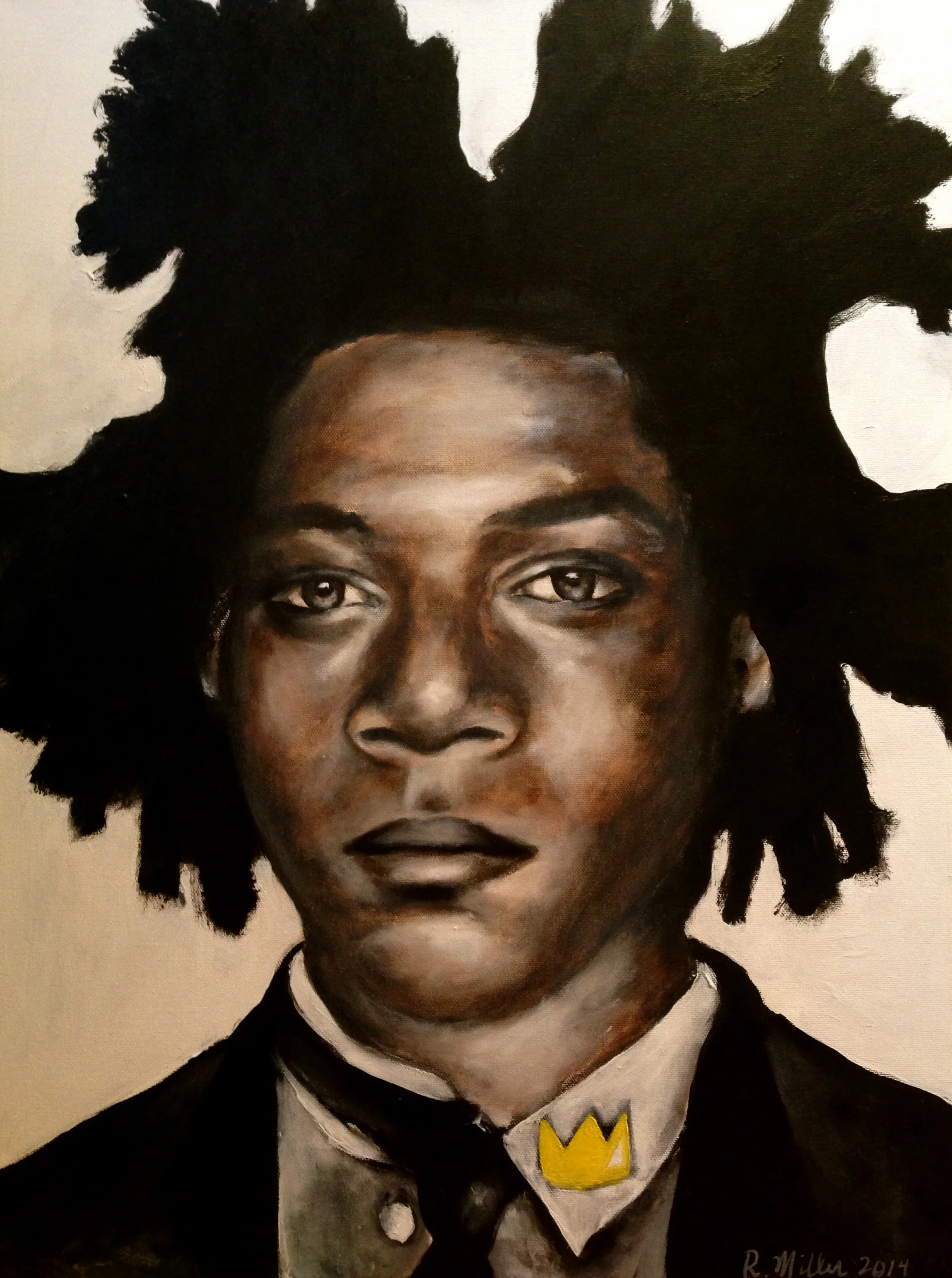 Jean-Michele Basquiat, 2014 Acrylic & Oil on canvas