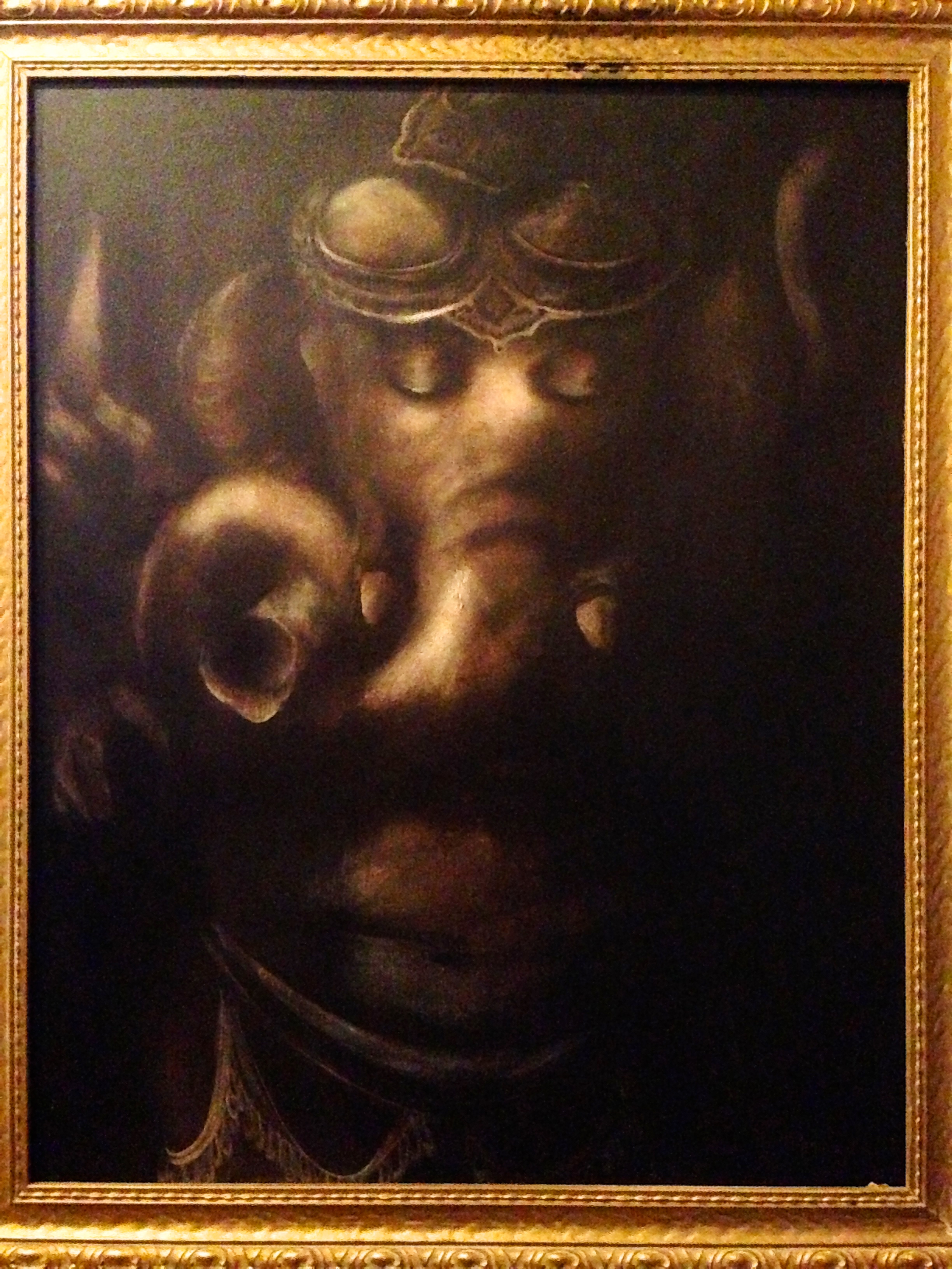 Ganesh, 2015 Hindu God of Wisdom Acrylic & oil on canvas