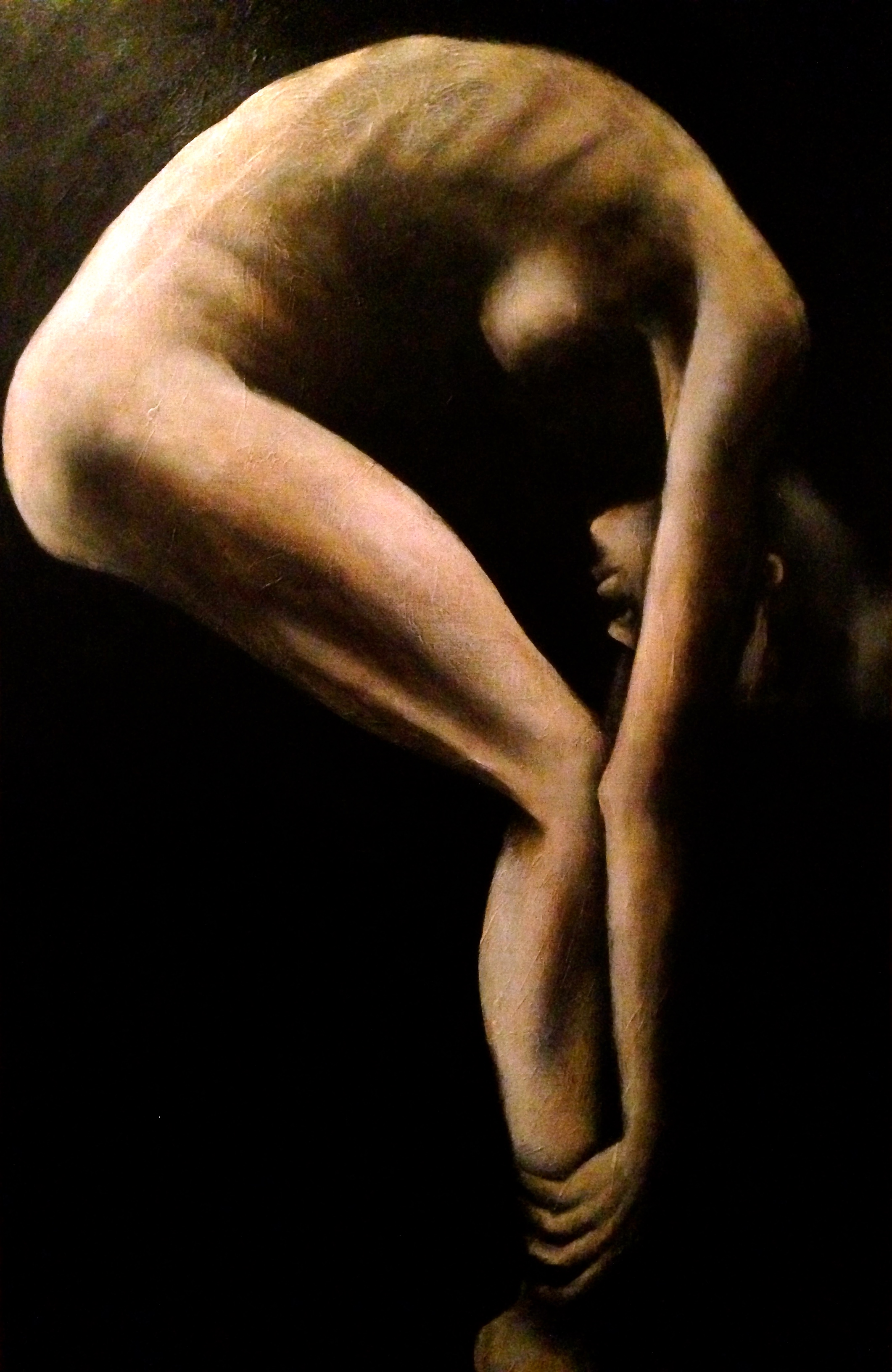 Singularity, 2015 Acrylic & oil on canvas 30"x48" "Singularity" ~ 1.the state, fact, or quality of being singular 2.something distinguishing a person or thing from others 3.something remarkable or unusual