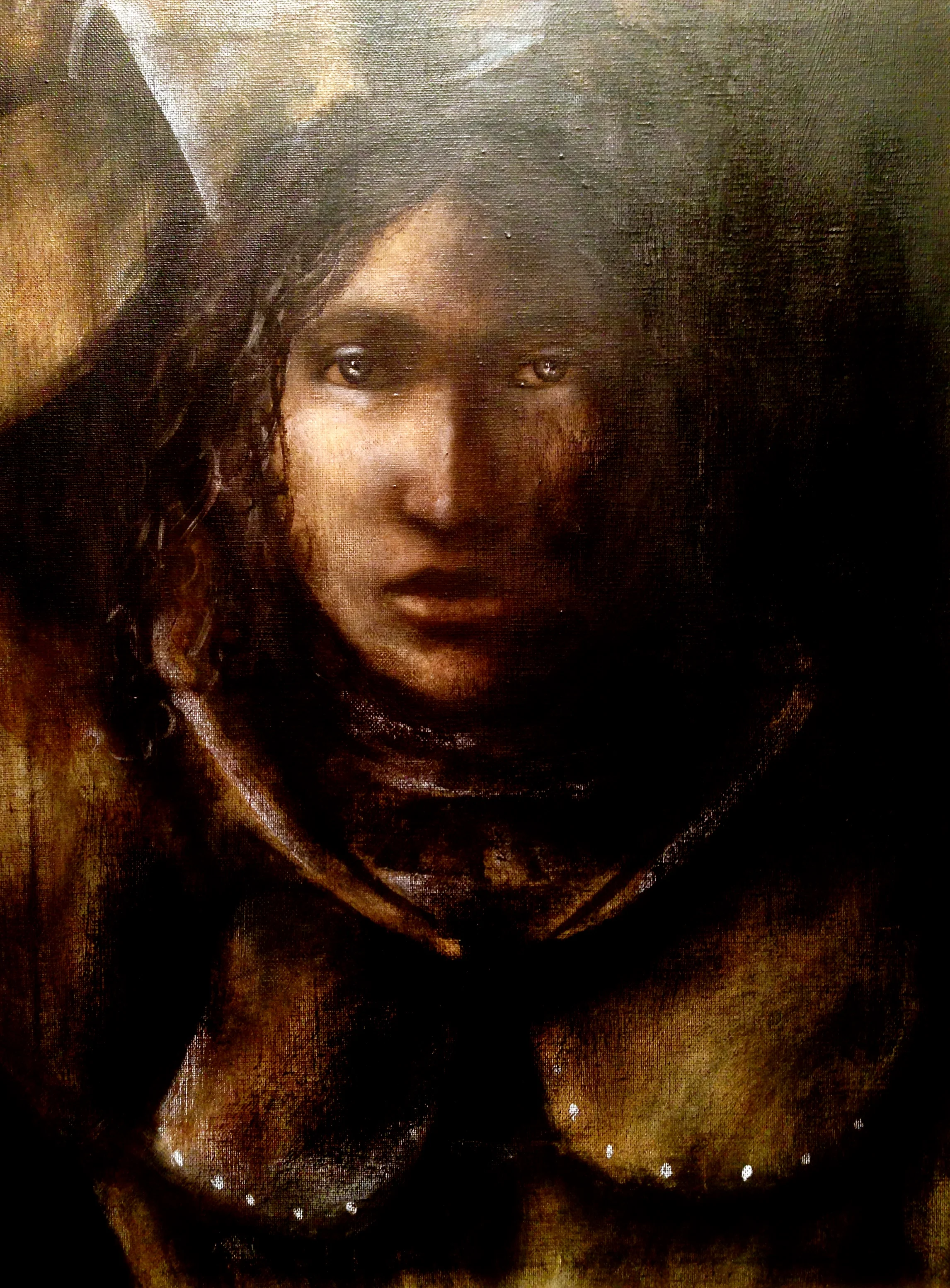 Joan of Arc 20.15, 2015Acrylic & oil on canvas