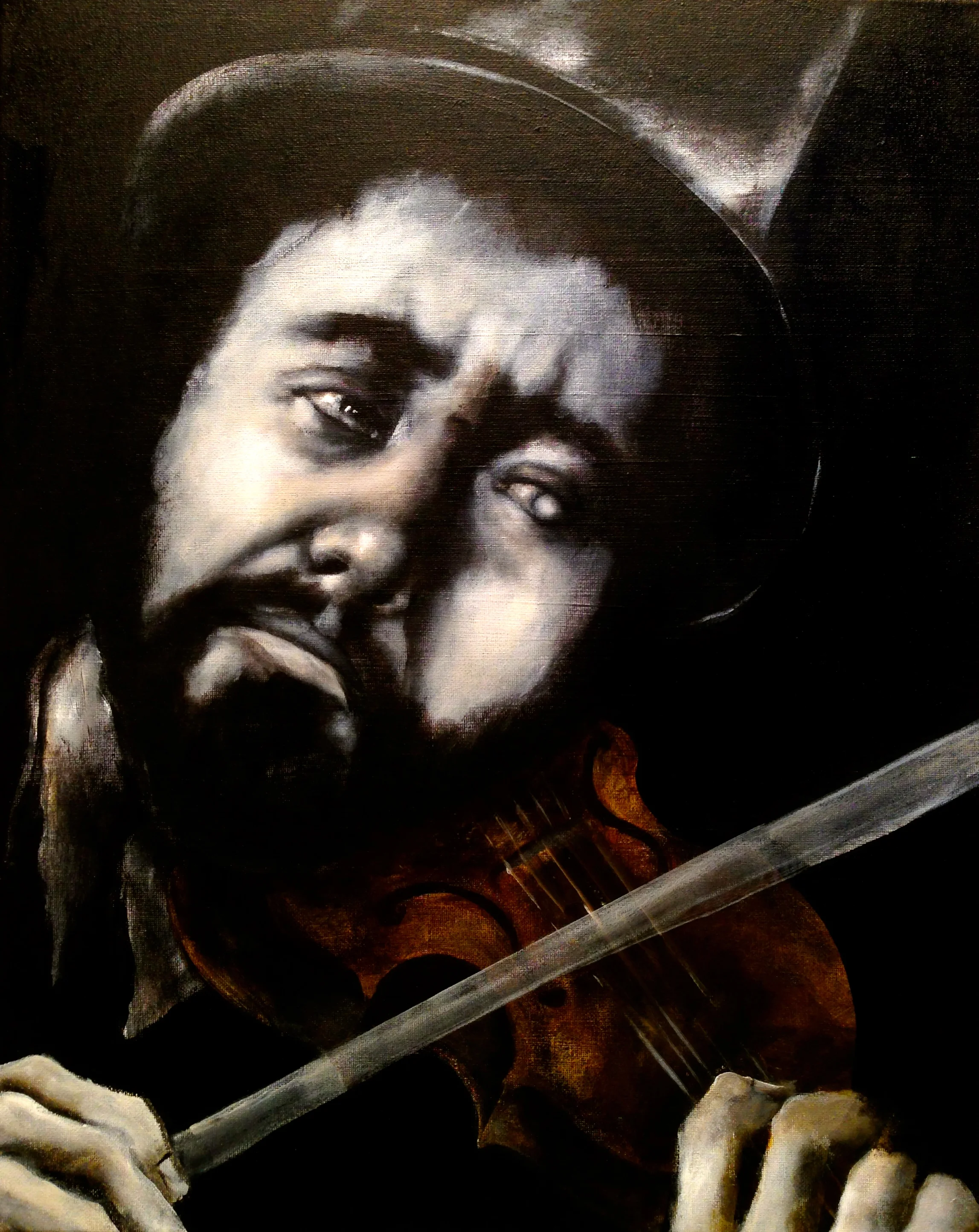 Silent Concerto, 2015Acrylic on canvas
