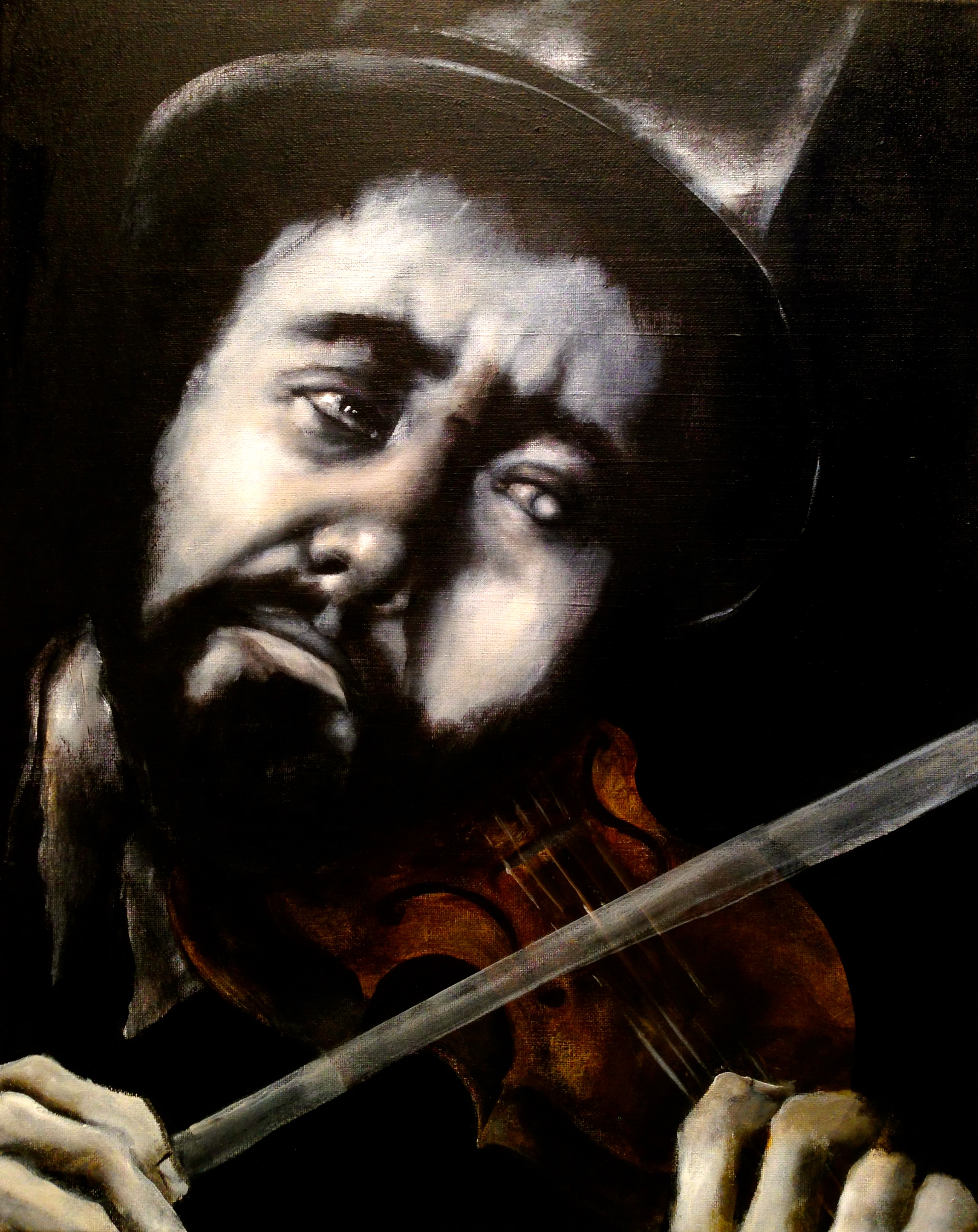 Silent Concerto, 2015 Acrylic on canvas