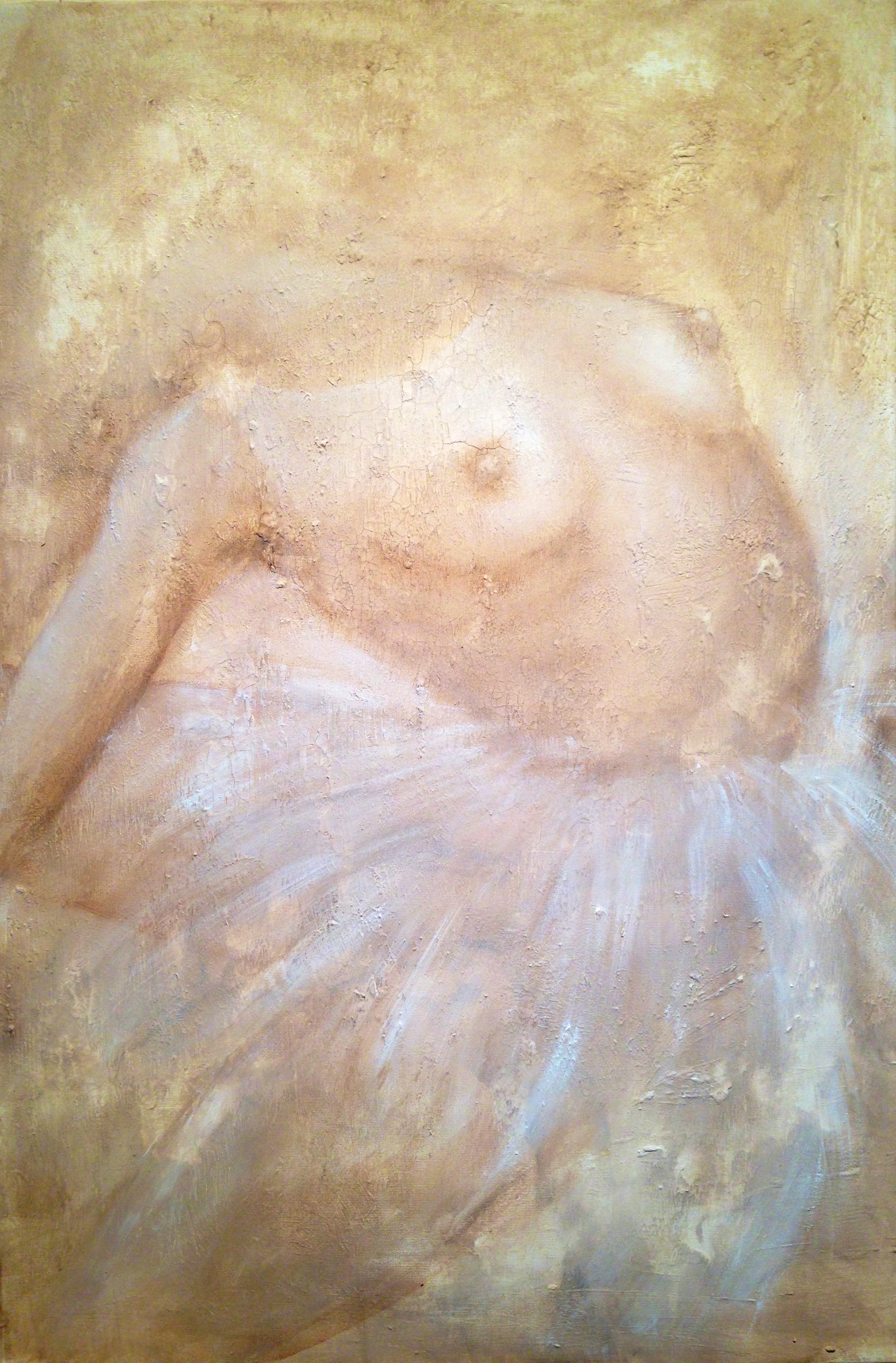 The Dance, 2016 Mixed media on canvas, 24"x36"