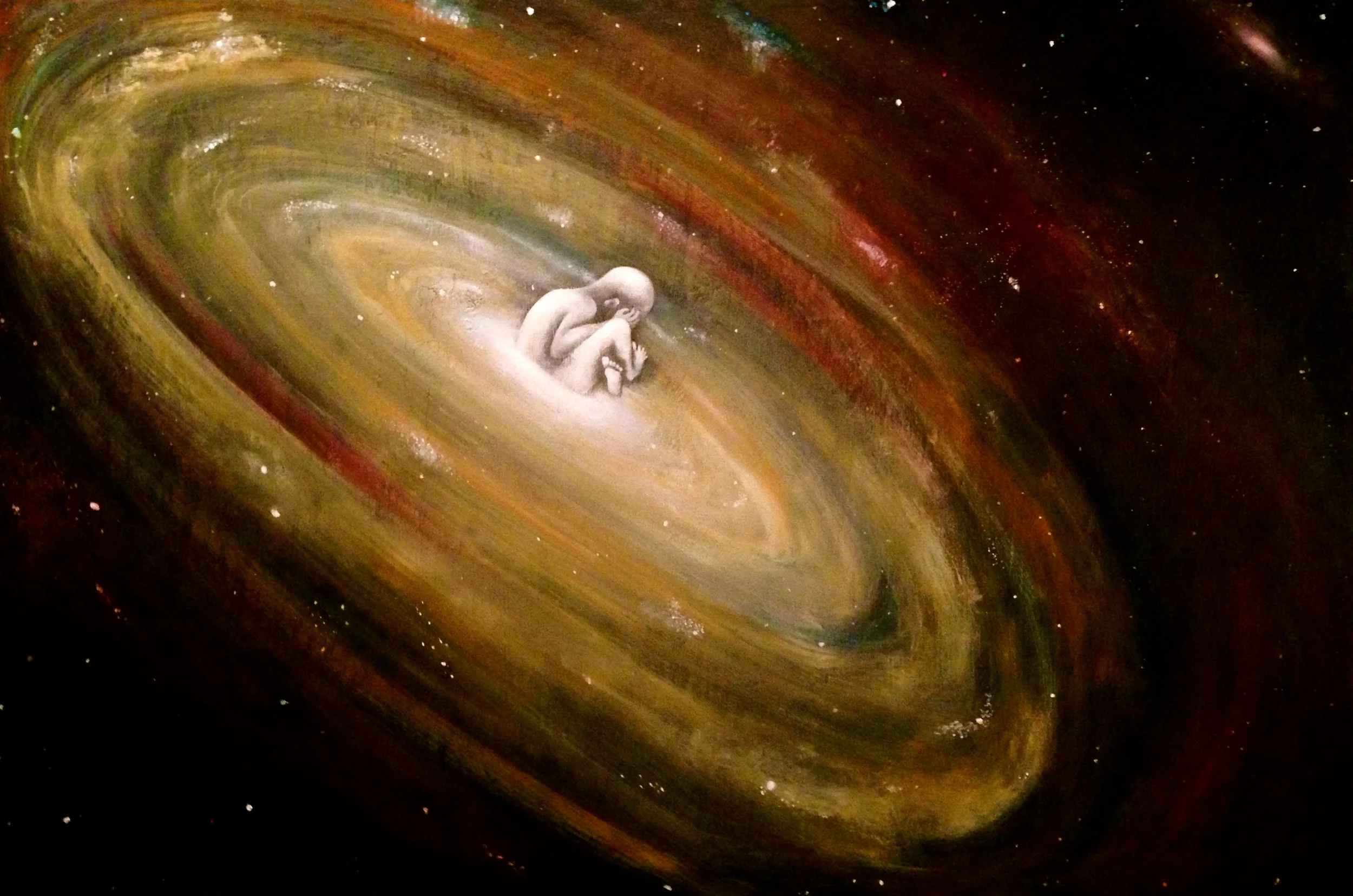 Inner Space, 2016Acrylic & texture medium on canvas 24" x 36"