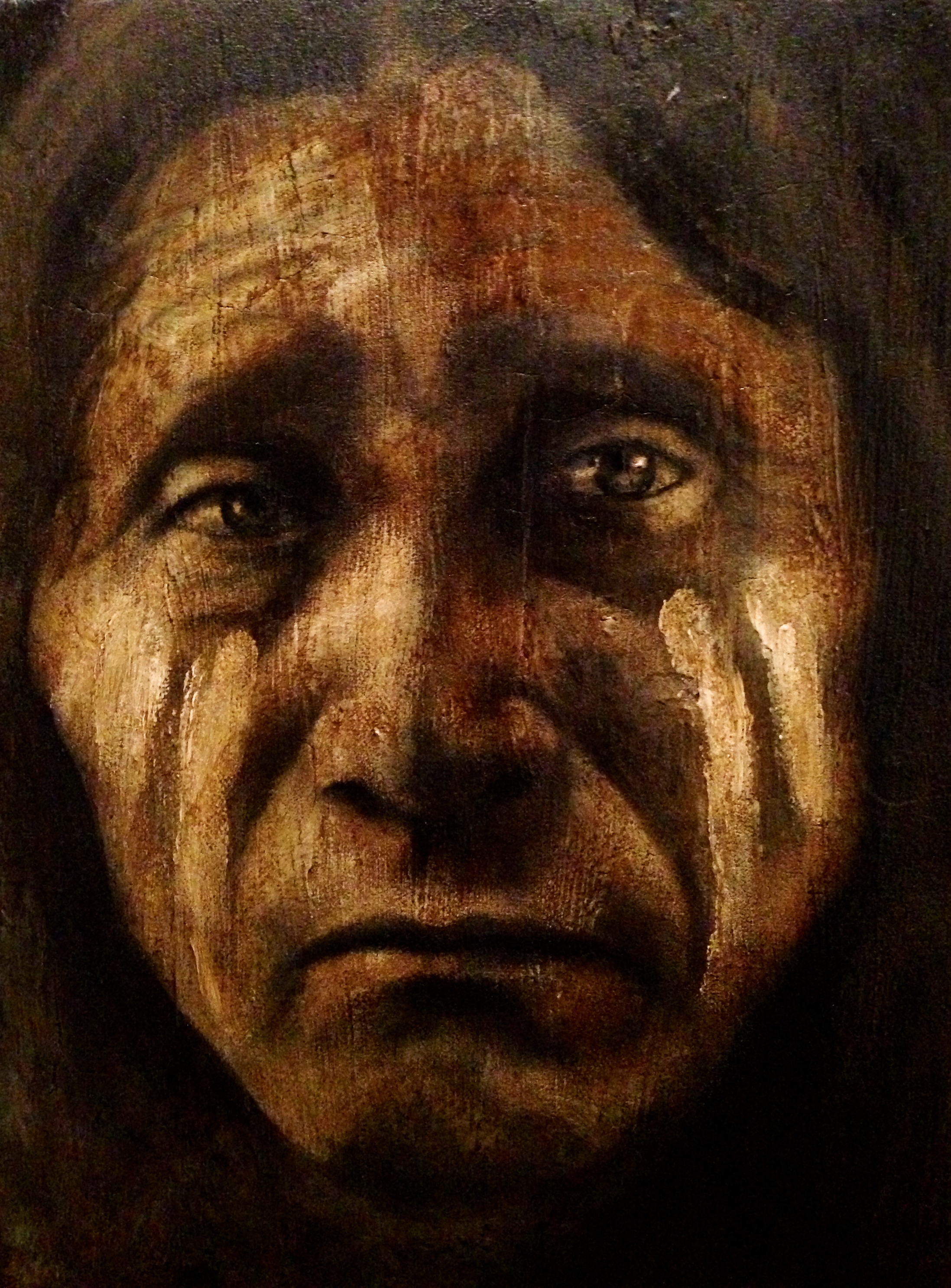 Dyami, 2016 Acrylic & oil on canvas