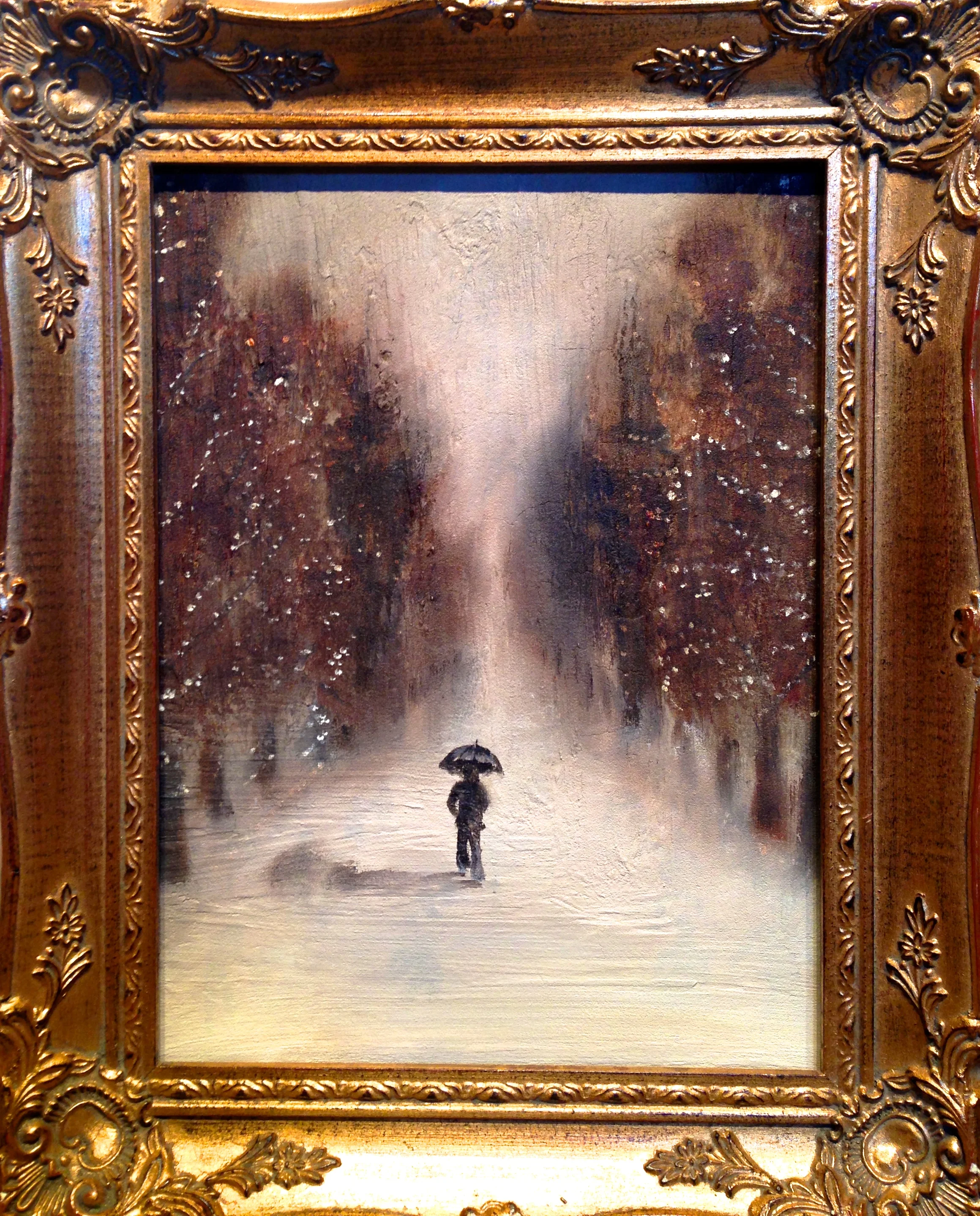 The Walk, 2016Acrylic, oil, texture medium on canvas