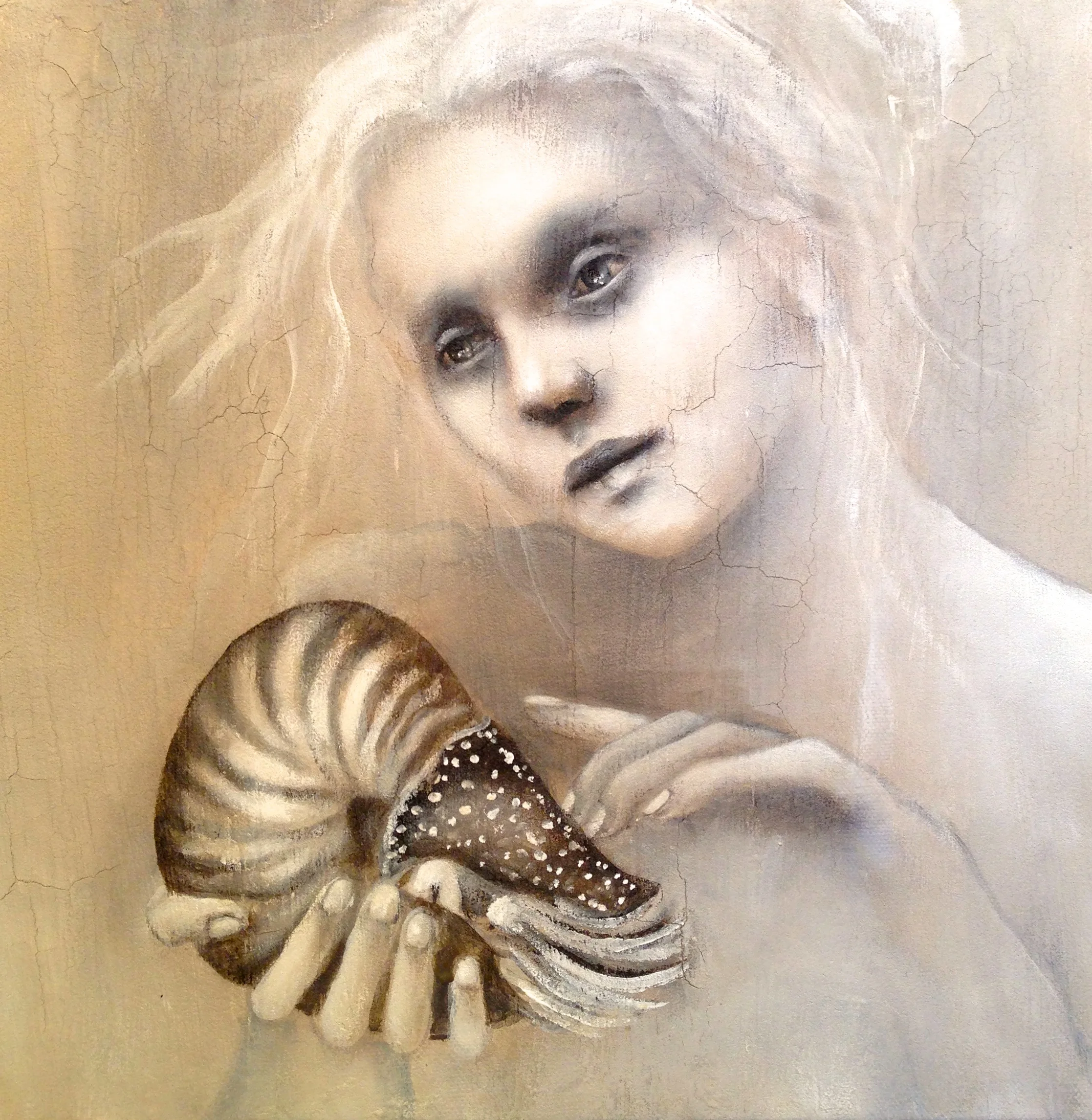 The Awe of Nature, 2016Acrylic, oil, texture medium on canvas